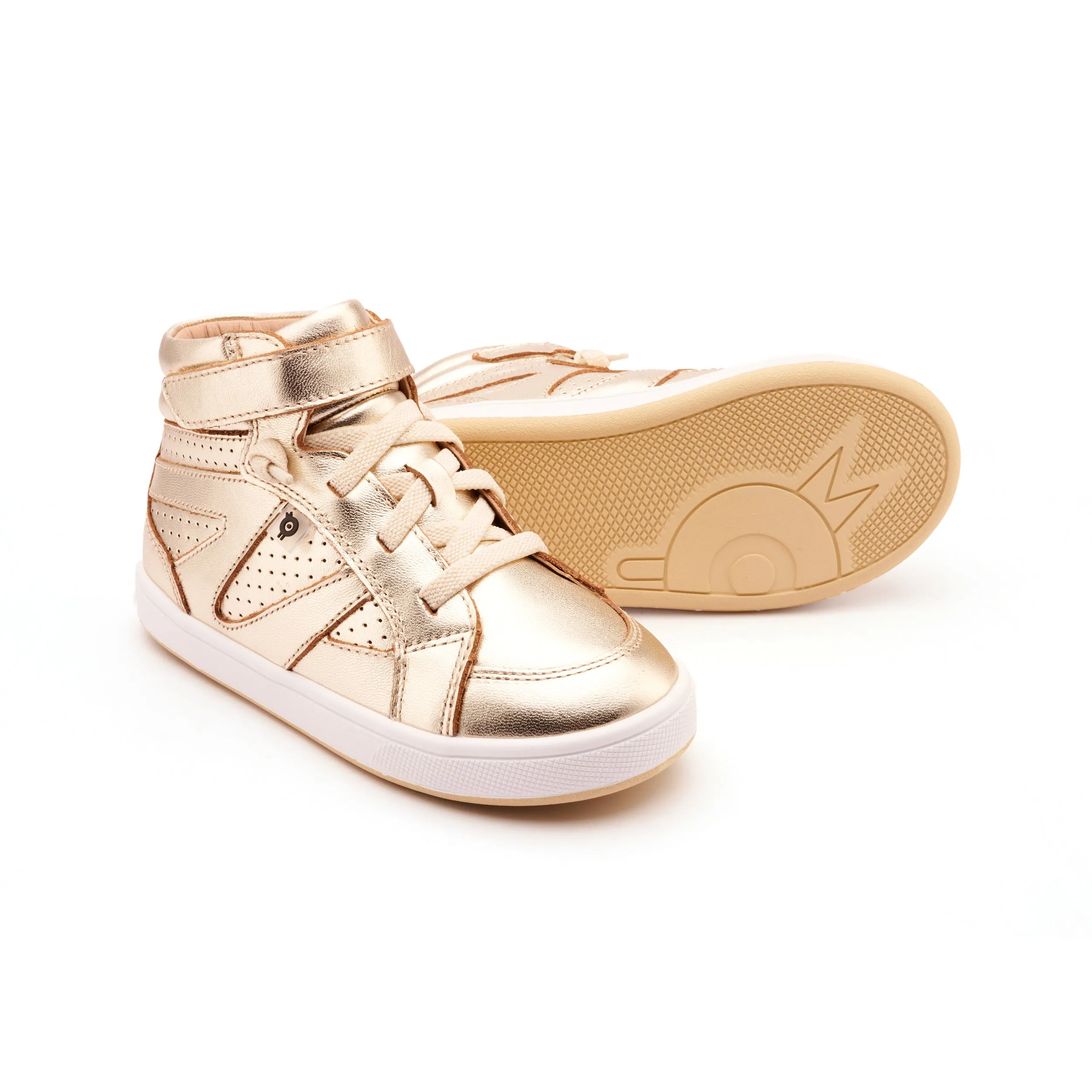 Old Soles Boy's and Girl's Cheersta Casual Shoes - Gold Infant Shoes