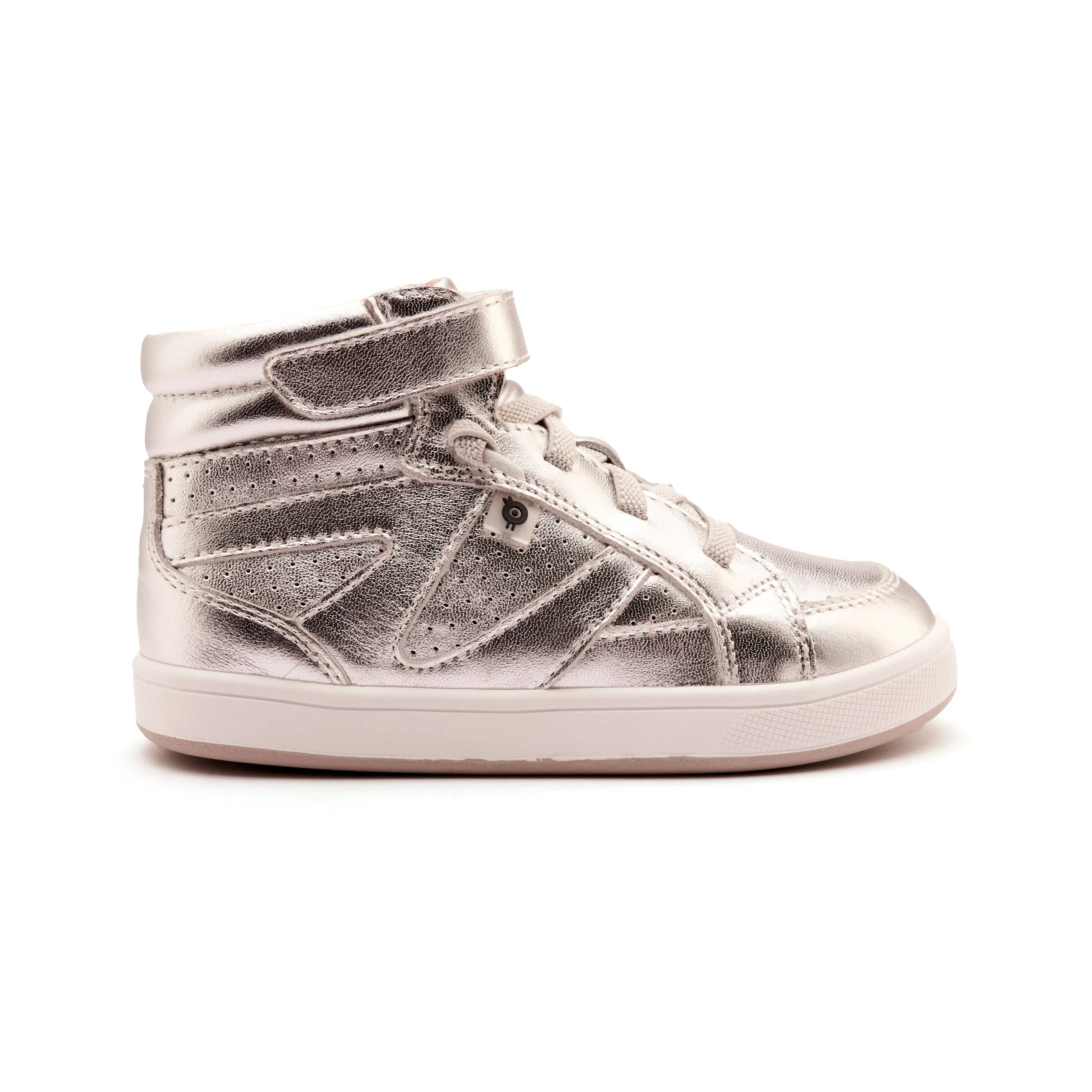 Old Soles Boy's and Girl's Cheersta Casual Shoes - Silver Durable Design
