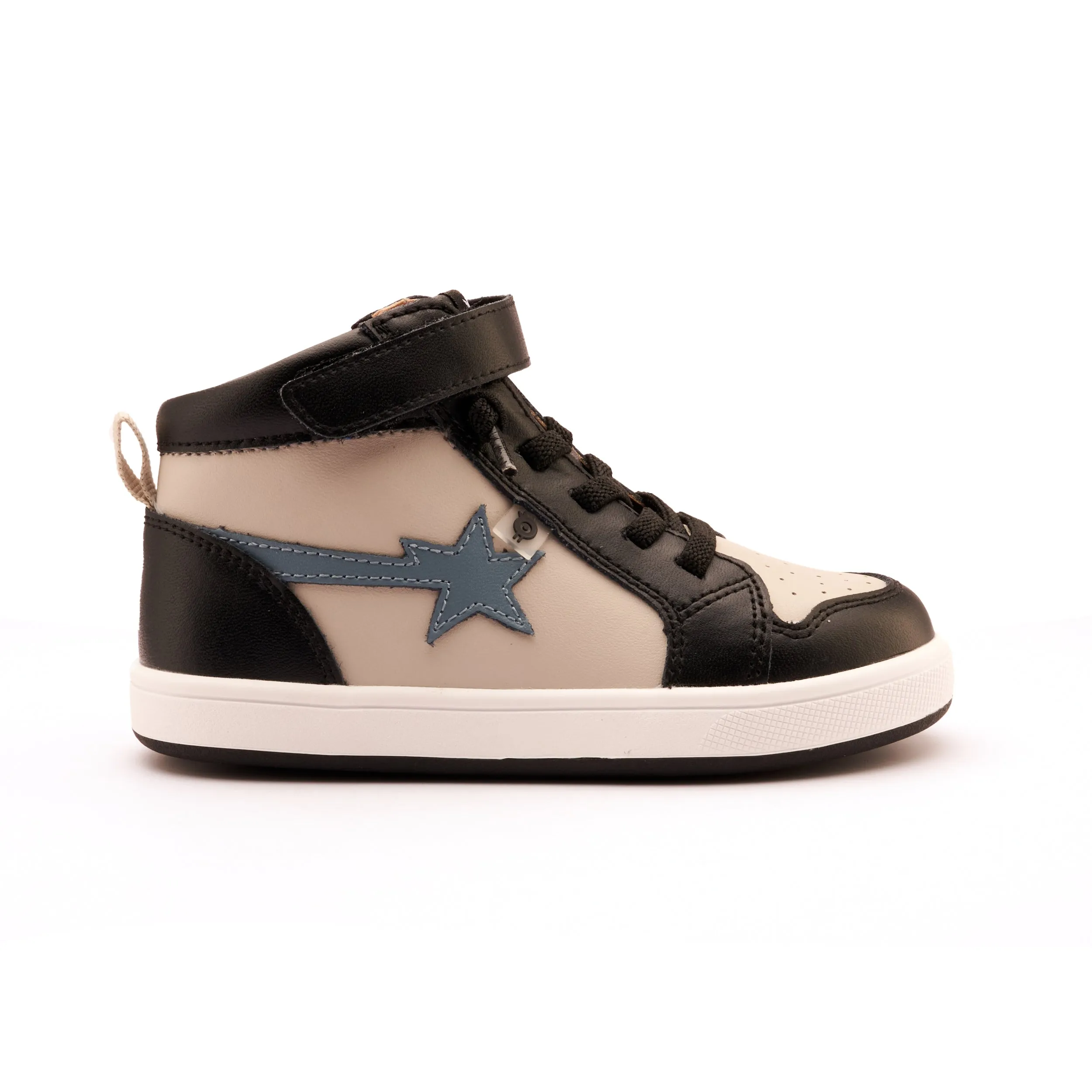Old Soles Boy's and Girl's Team-Star Casual Shoes - Black / Gris / Indigo Trendy Kids