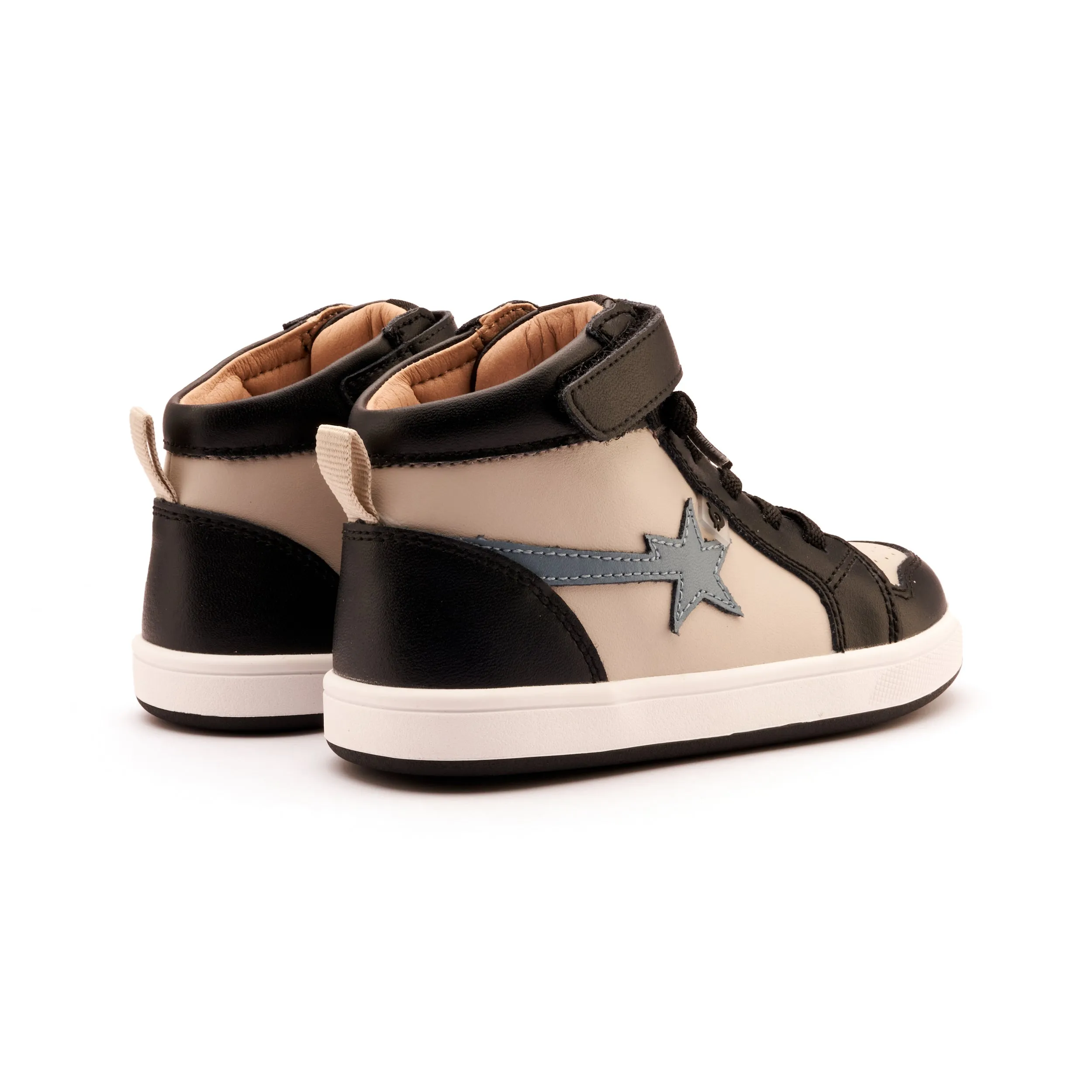 Old Soles Boy's and Girl's Team-Star Casual Shoes - Black / Gris / Indigo Trendy Kids