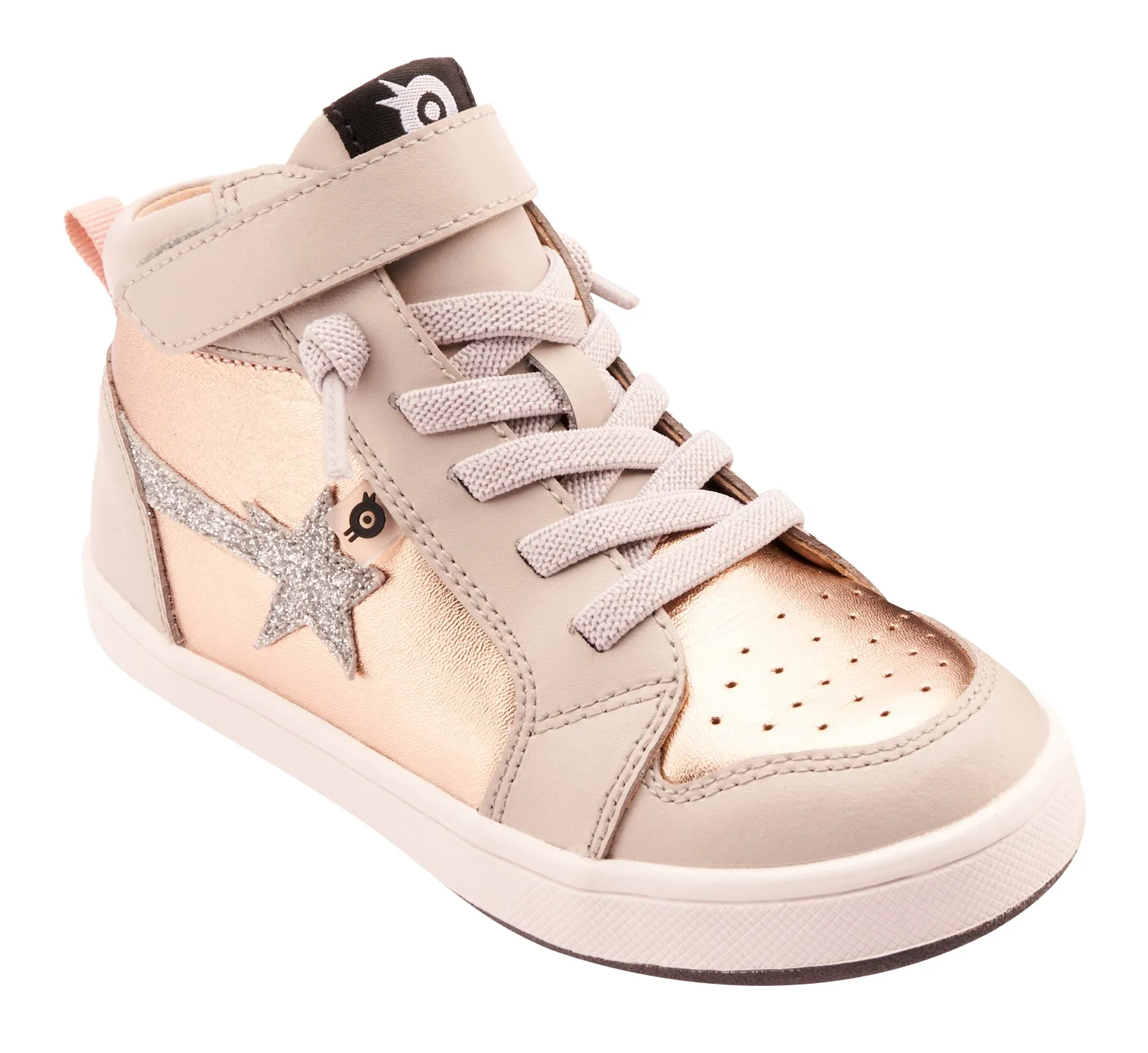 Old Soles Girl's 1007 Team-Star Casual Shoes - Copper / Glam Argent Good feedback