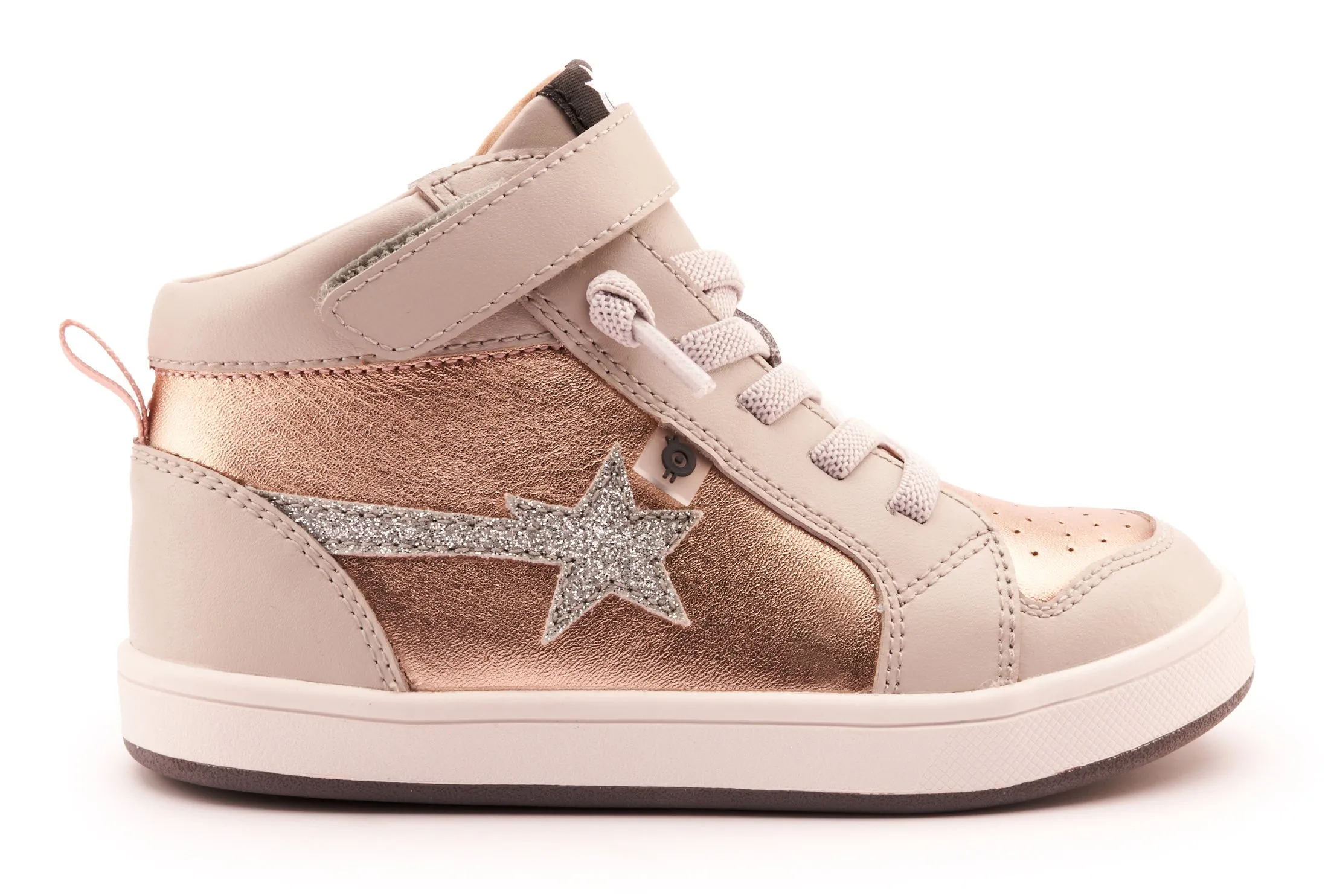 Old Soles Girl's 1007 Team-Star Casual Shoes - Copper / Glam Argent Good feedback