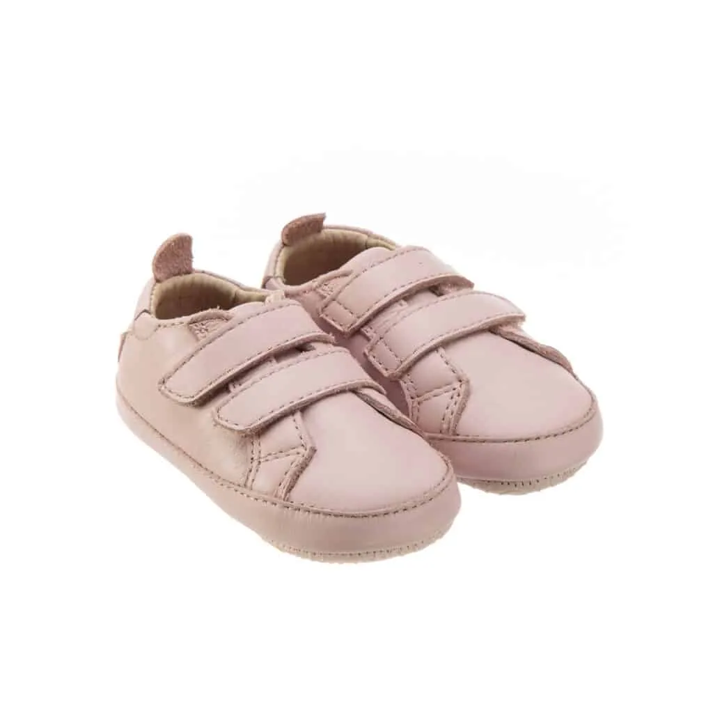 Old Soles Girl's 113RT Bambini Markert Casual Shoes - Powder Pink Eye Catching