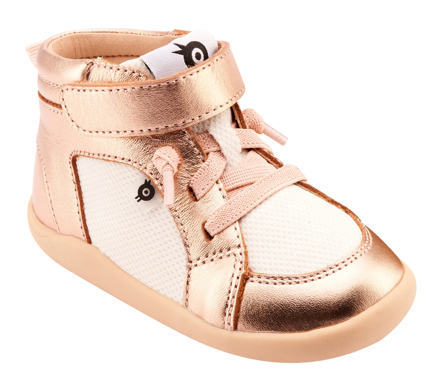 Old Soles Girl's 8045 Mainlander Casual Shoes - Copper / White Easy Wear