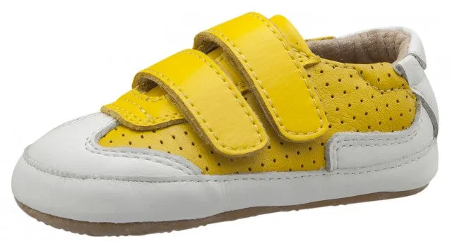 Old Soles Girl's and Boy's 0025R Chaser Sneakers, Sunflower/Snow Durable kids' shoes Child's clothing