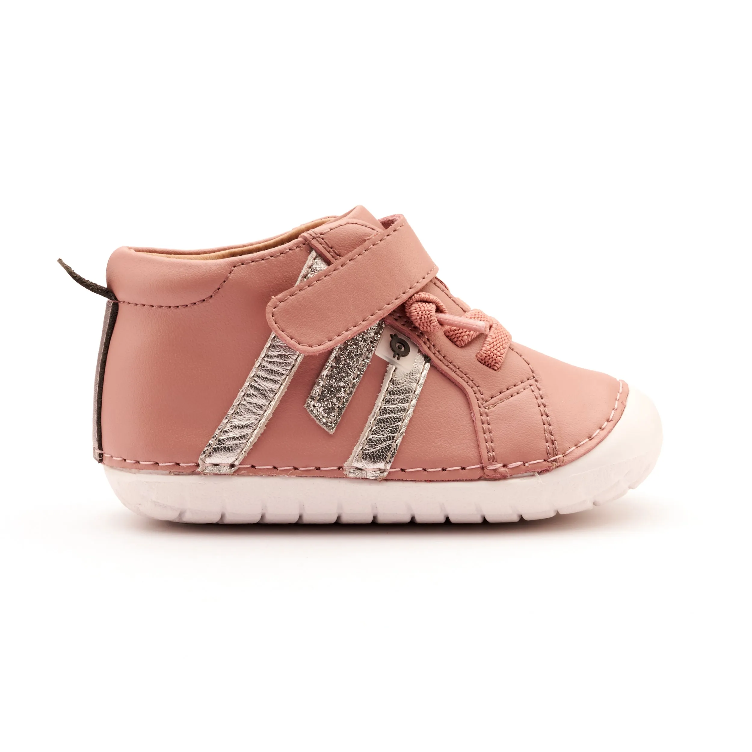 Old Soles Girl's Away Pave Casual Shoes - Kiss / Silver / Glam Argent Neutral Kids