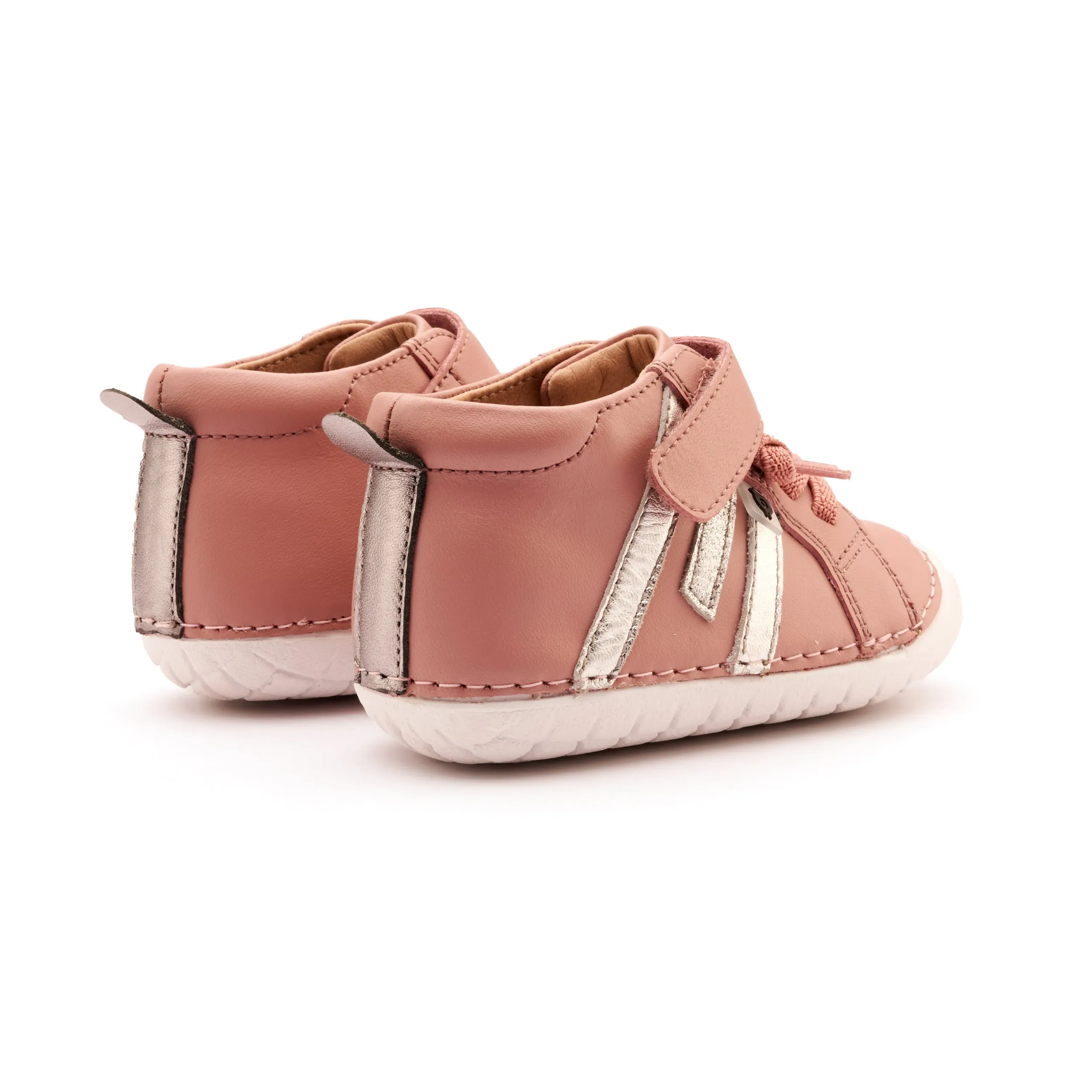 Old Soles Girl's Away Pave Casual Shoes - Kiss / Silver / Glam Argent Neutral Kids