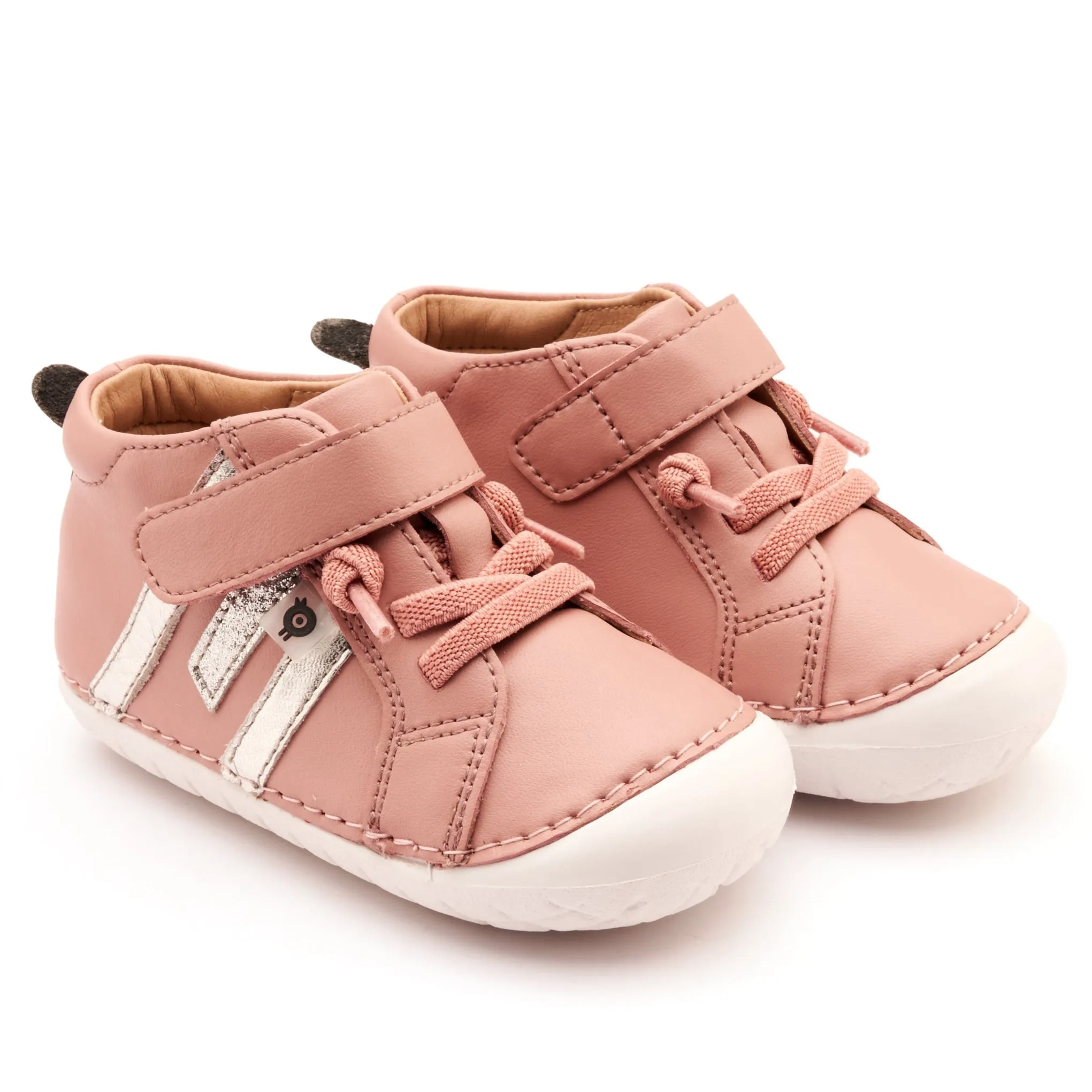 Hypoallergenic kids' stuff Classic kids' shoes Old Soles Girl's Away Pave Casual Shoes - Kiss / Silver / Glam Argent
