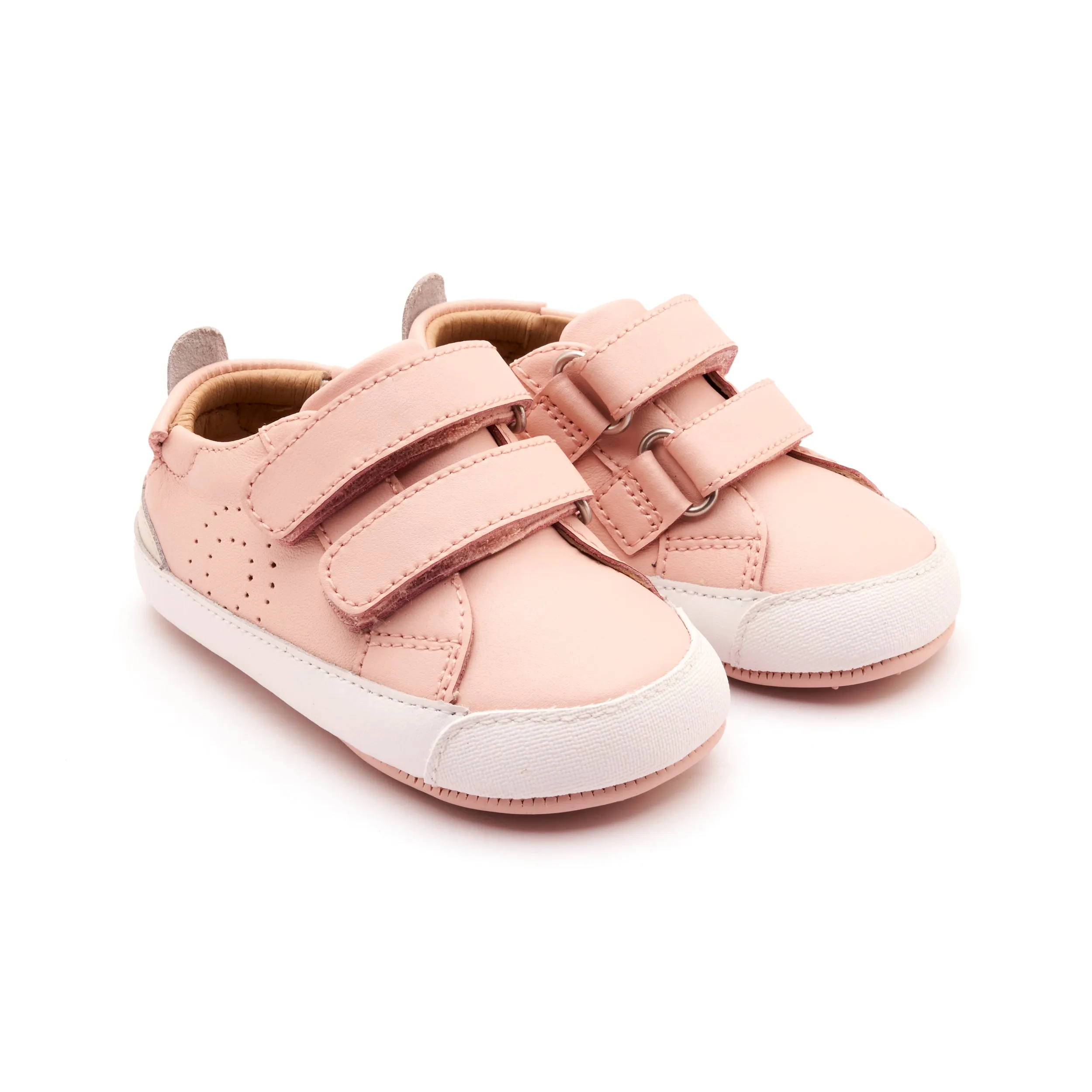 Old Soles Girl's BabyTot Casual Shoes - Powder Pink / Sporco Breathable Material