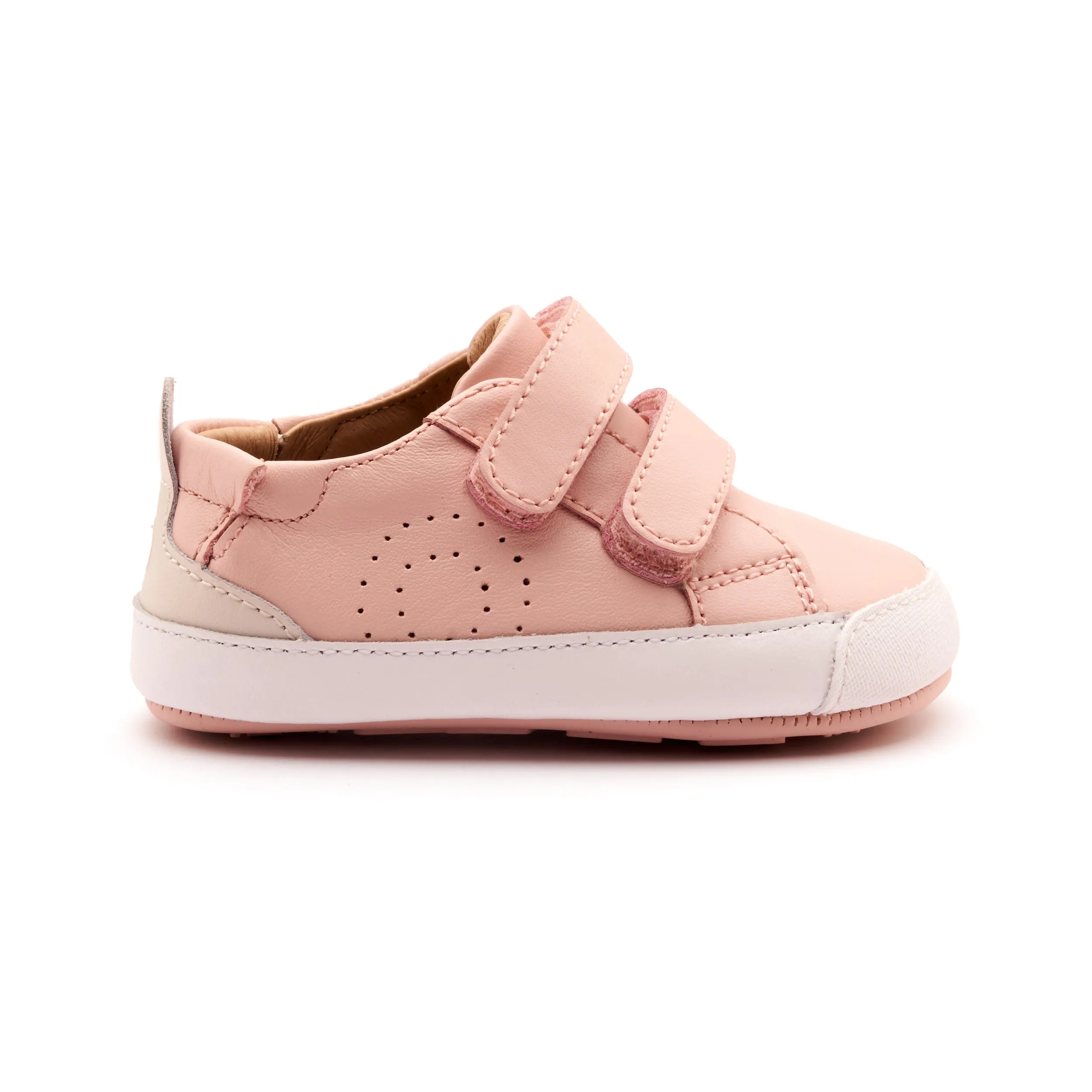 Old Soles Girl's BabyTot Casual Shoes - Powder Pink / Sporco Kids' outdoor shoes