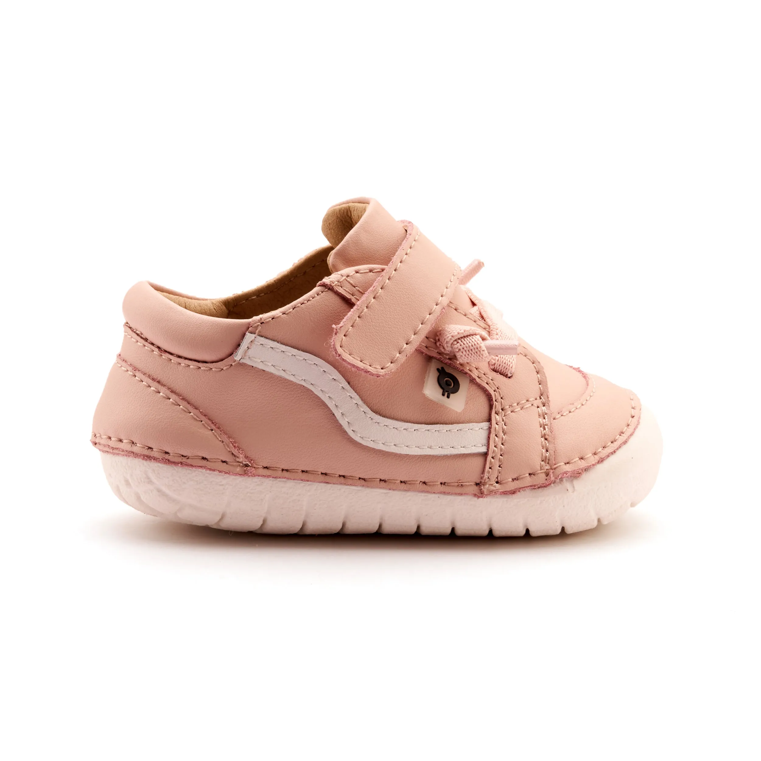 Old Soles Girl's Pave Squiggle Casual Shoes - Powder Pink / Snow High Ratings