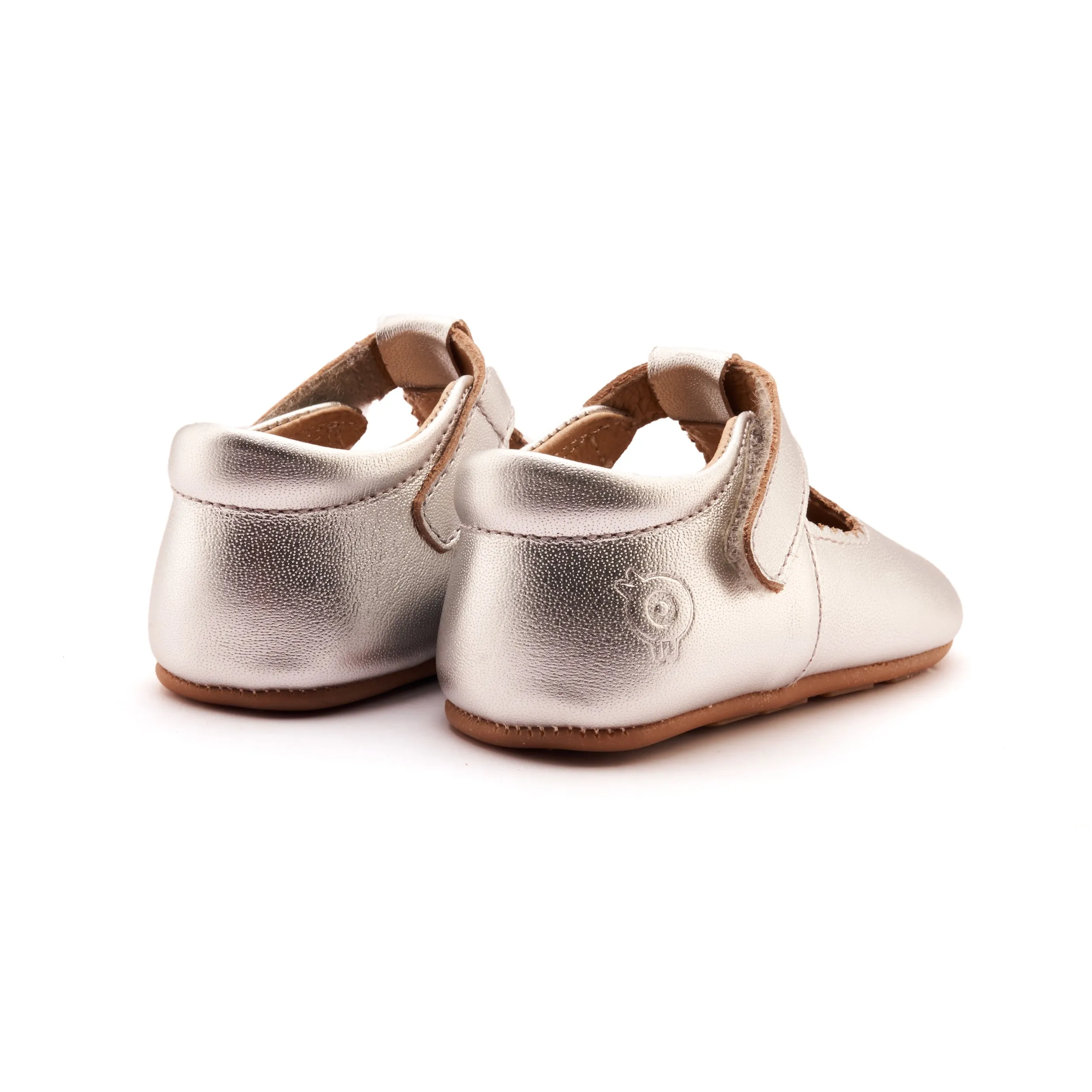 Old Soles Girl's Rose Baby Casual Shoes - Silver Running Shoes