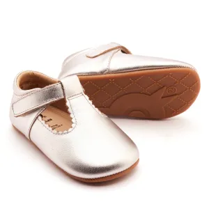 Old Soles Girl's Rose Baby Casual Shoes - Silver Running - specific kids' shoes Elegant kids' looks