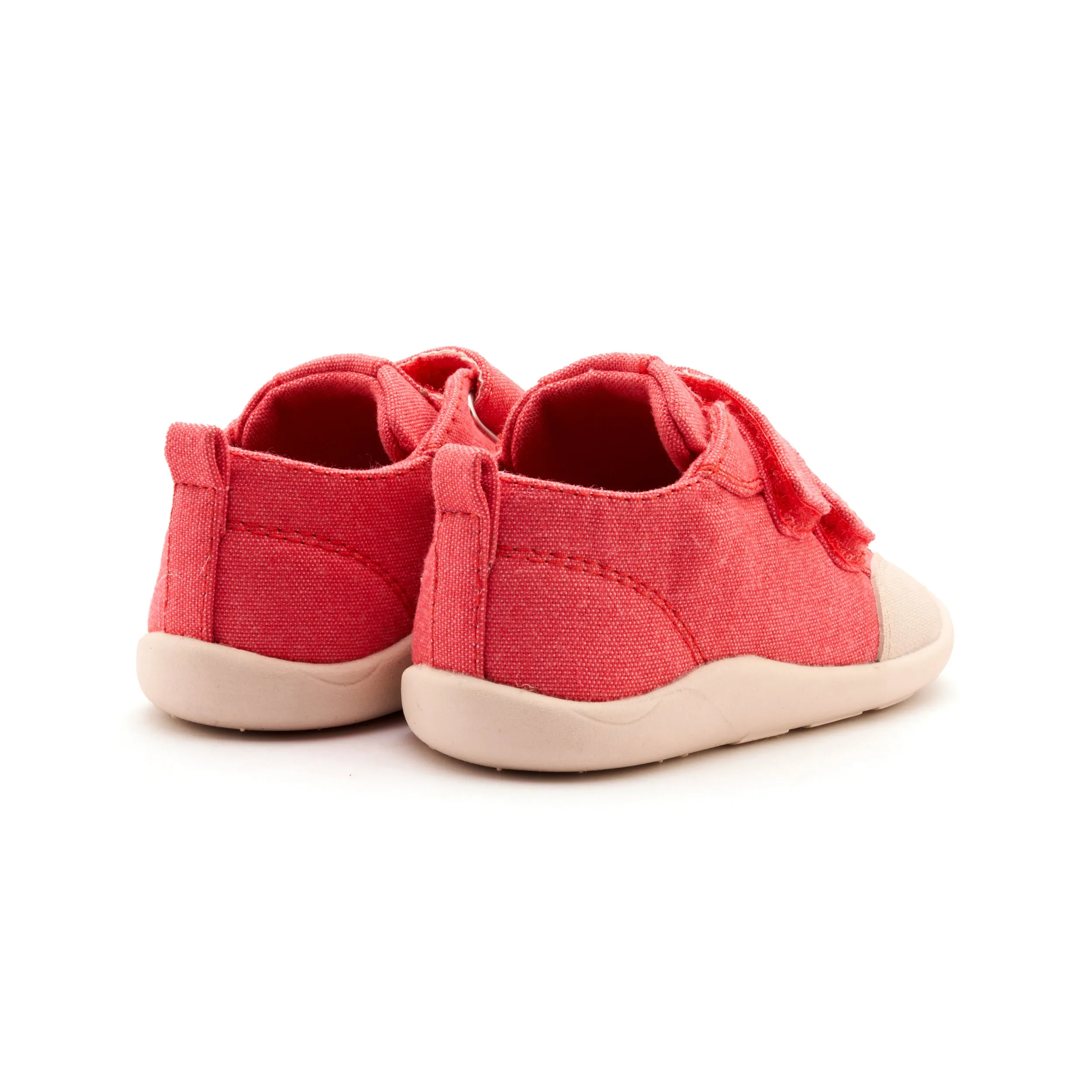 Old Soles Girl's Salty Ground Casual Shoes - Watermelon Canvas Heels