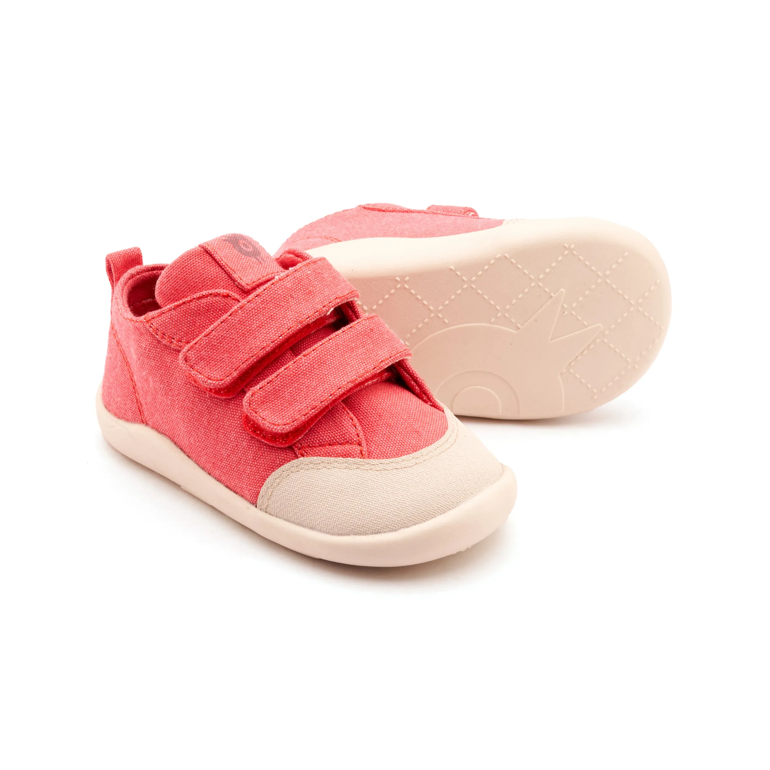 Old Soles Girl's Salty Ground Casual Shoes - Watermelon Canvas Heels