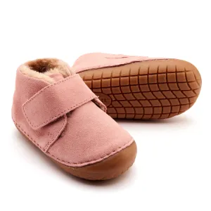 Old Soles Girl's Shloofy Pave Casual Shoes - Kiss Suede Kids' spring shoes Youngsters' goods