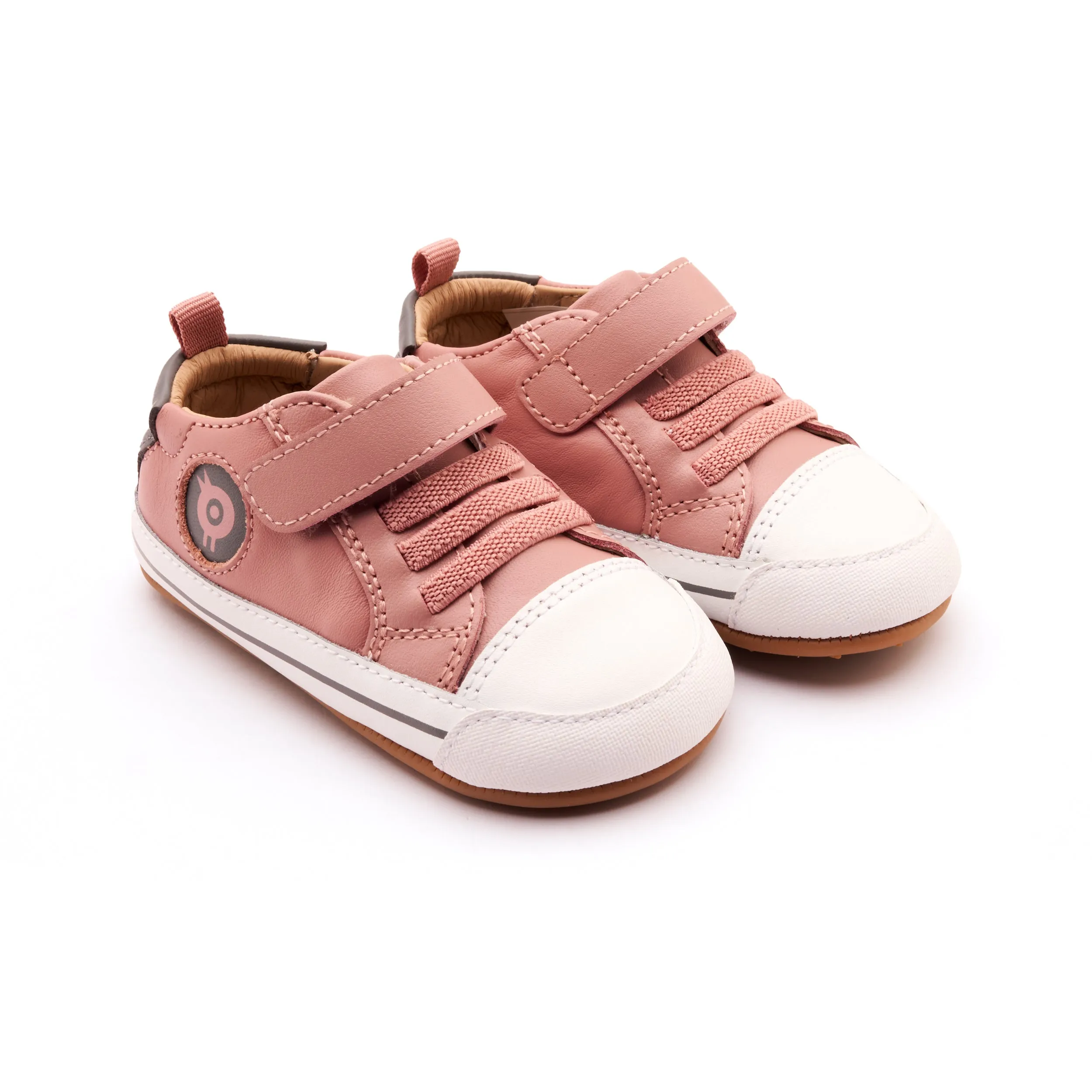 Old Soles Girl's Team Bub Casual Shoes - Kiss / Shadow Zip Details
