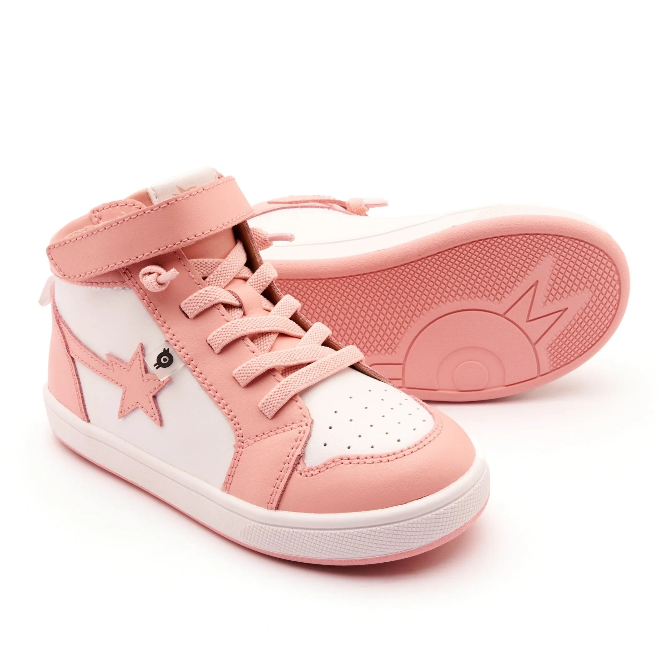 Old Soles Girl's Team Star Casual Shoes - Snow / Cipria / White Cipria Sporty kids' attire