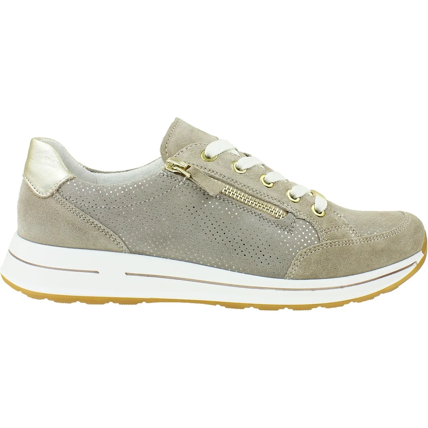 Oleanna Women's Zip Sneaker Fresh flexibility