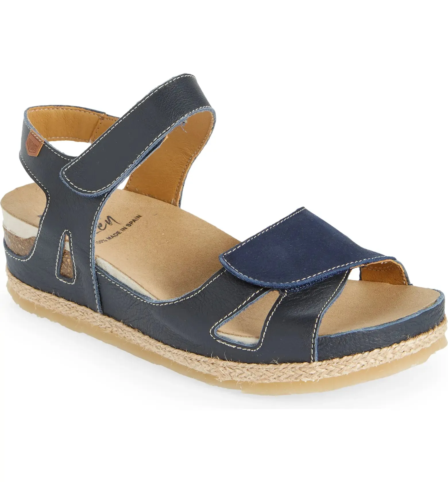 ON FOOT 221 MARINO - NAVY Fashionable Sandals