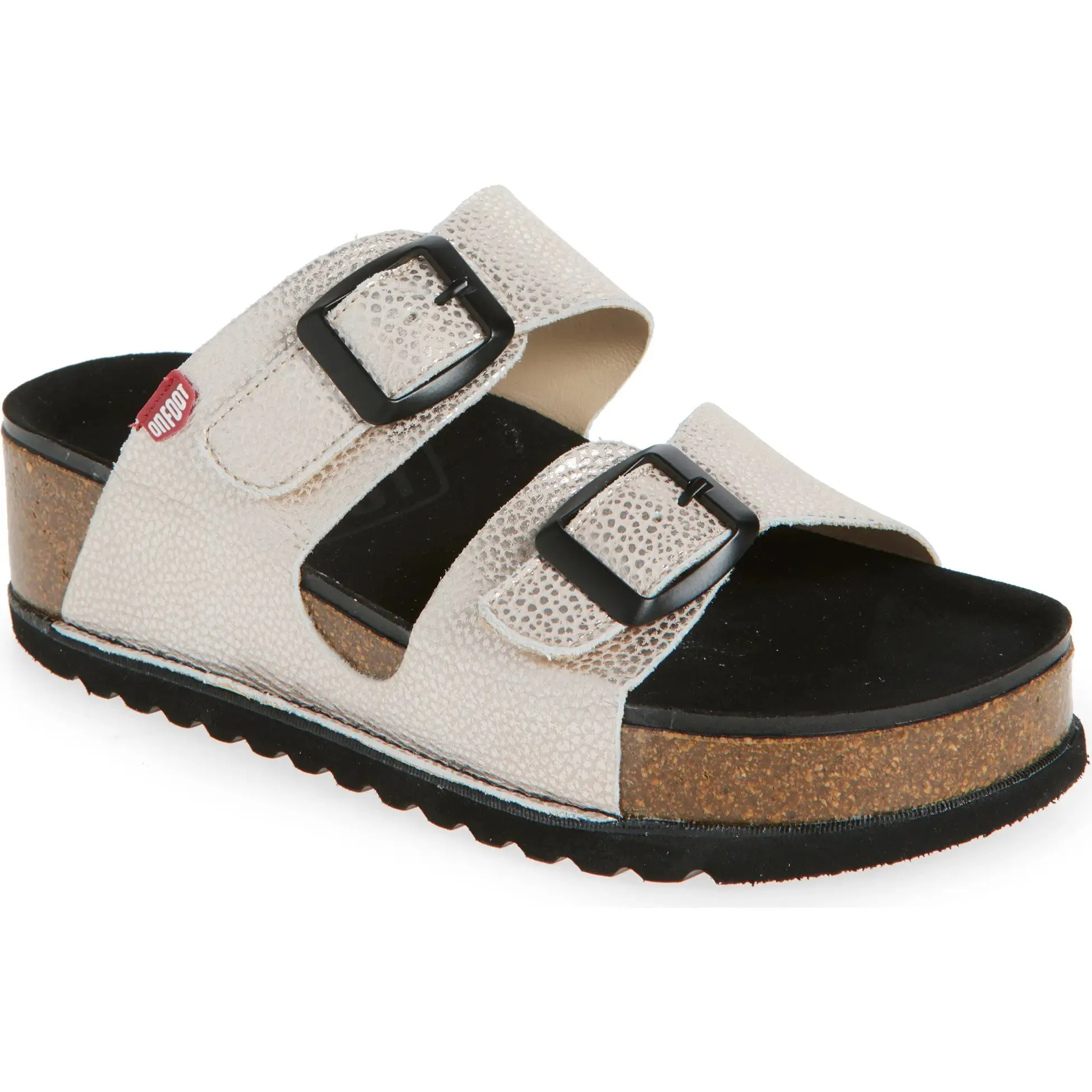 ON FOOT NAOSHIMA - GOLD STARLIGHT Designer Sandals