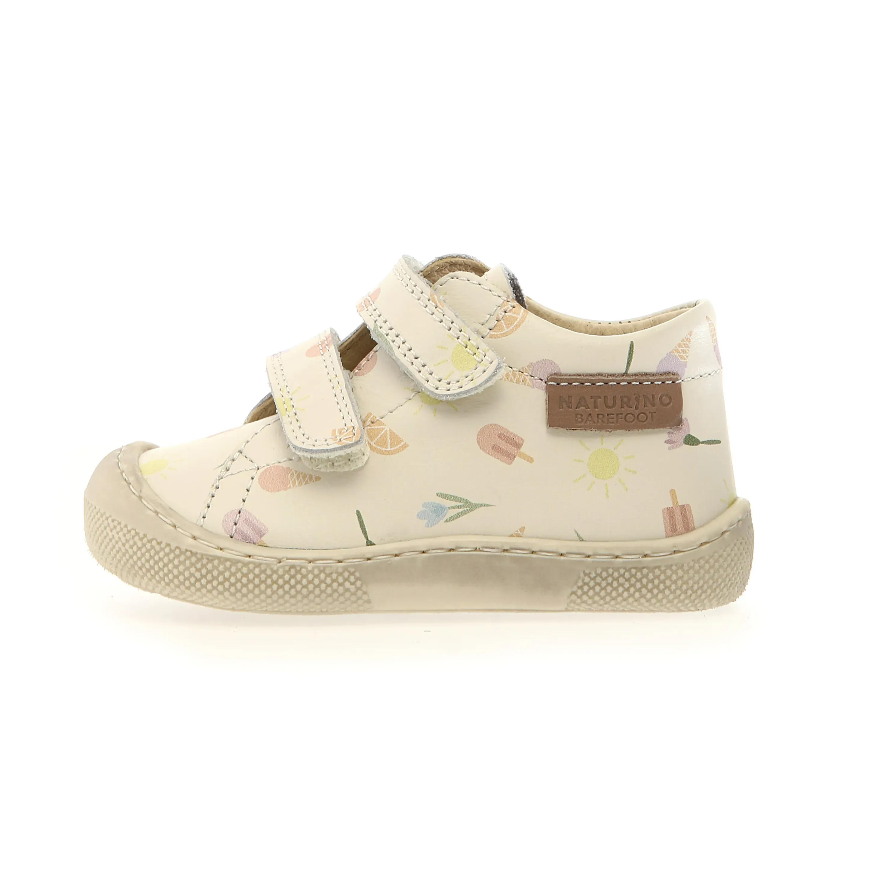 Online Presence Naturino Girl's Amur Vl Barefoot Casual Shoes - Milk