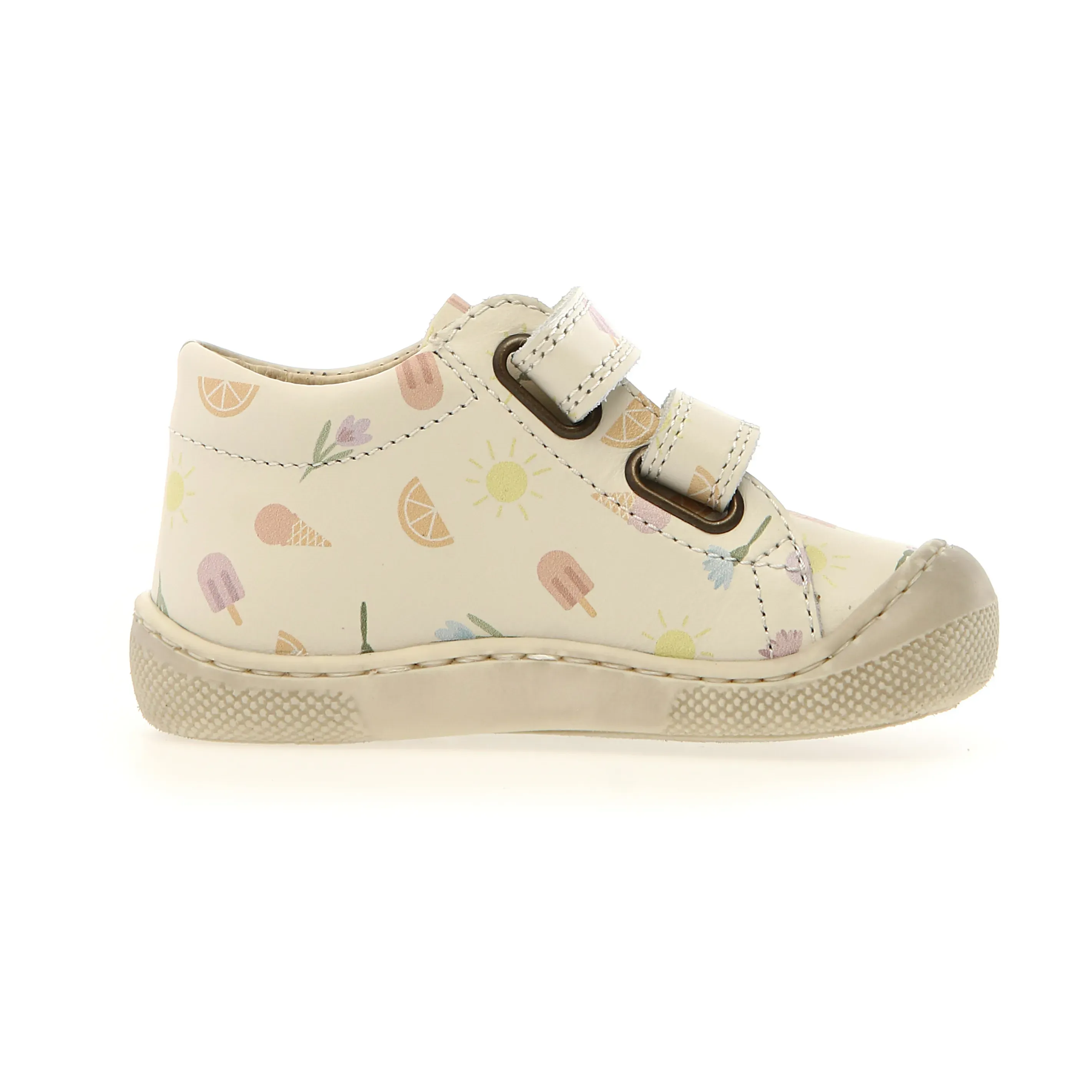 Online Presence Naturino Girl's Amur Vl Barefoot Casual Shoes - Milk