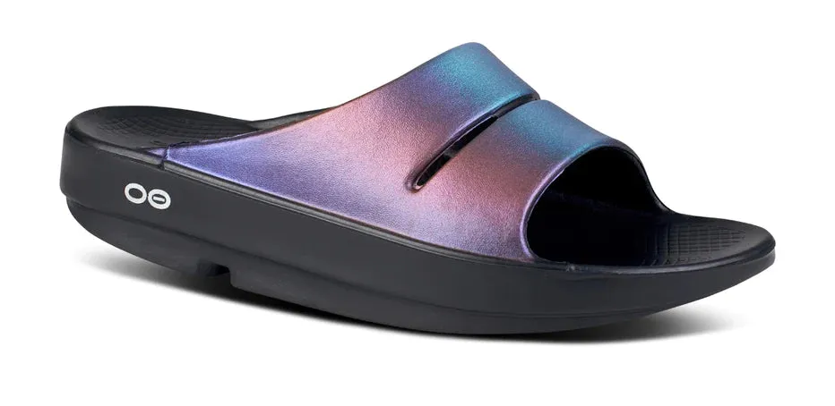 OOFOS OOAHH LUXE  - BLUE MULTI - 1101MSP Ventilation Max