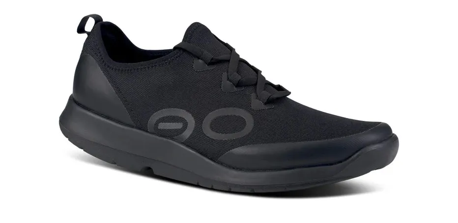OOFOS OOMG SPORT LACE-UP - BLACK - 5076BLK Slim Style