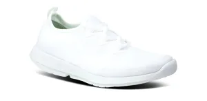 Easy Styling Slip-resistant fit OOFOS OOMG SPORT LACE-UP - WHITE - 5076WHITE