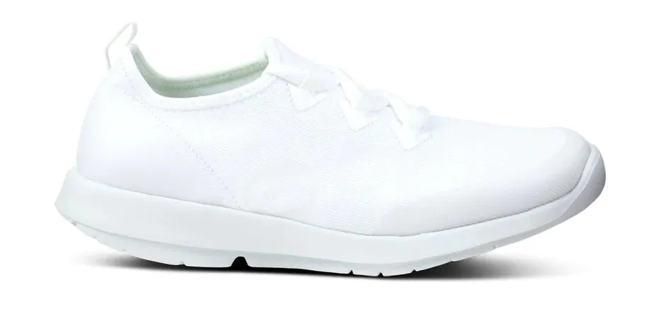 OOFOS OOMG SPORT LACE-UP - WHITE - 5076WHITE Dry Motion