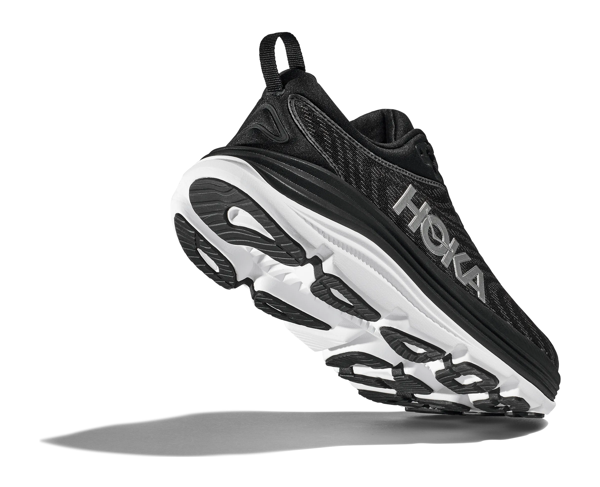 HOKA ONE ONE GAVIOTA 5  - BLACK & WHITE - 1134235BWHT All-Day Support Everyday Function