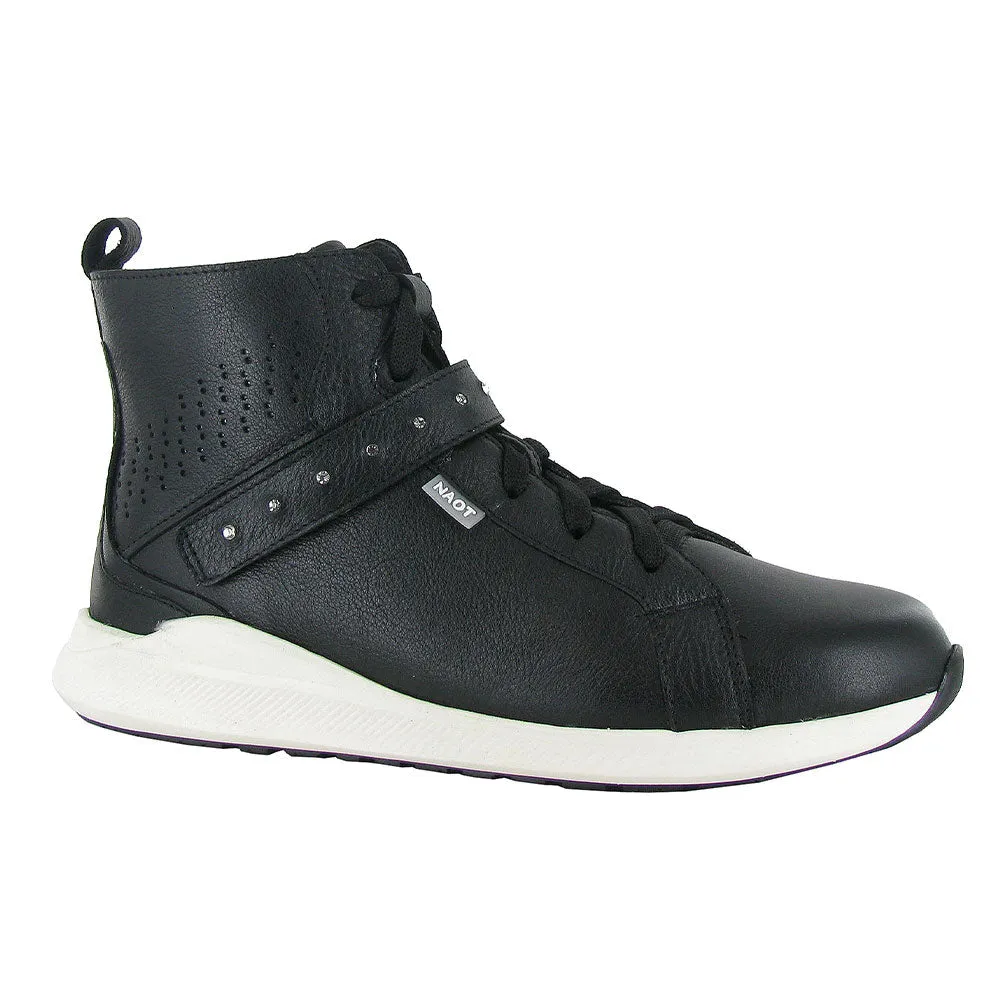 Naot Oxygen Womens Shoes Soft Black Leather