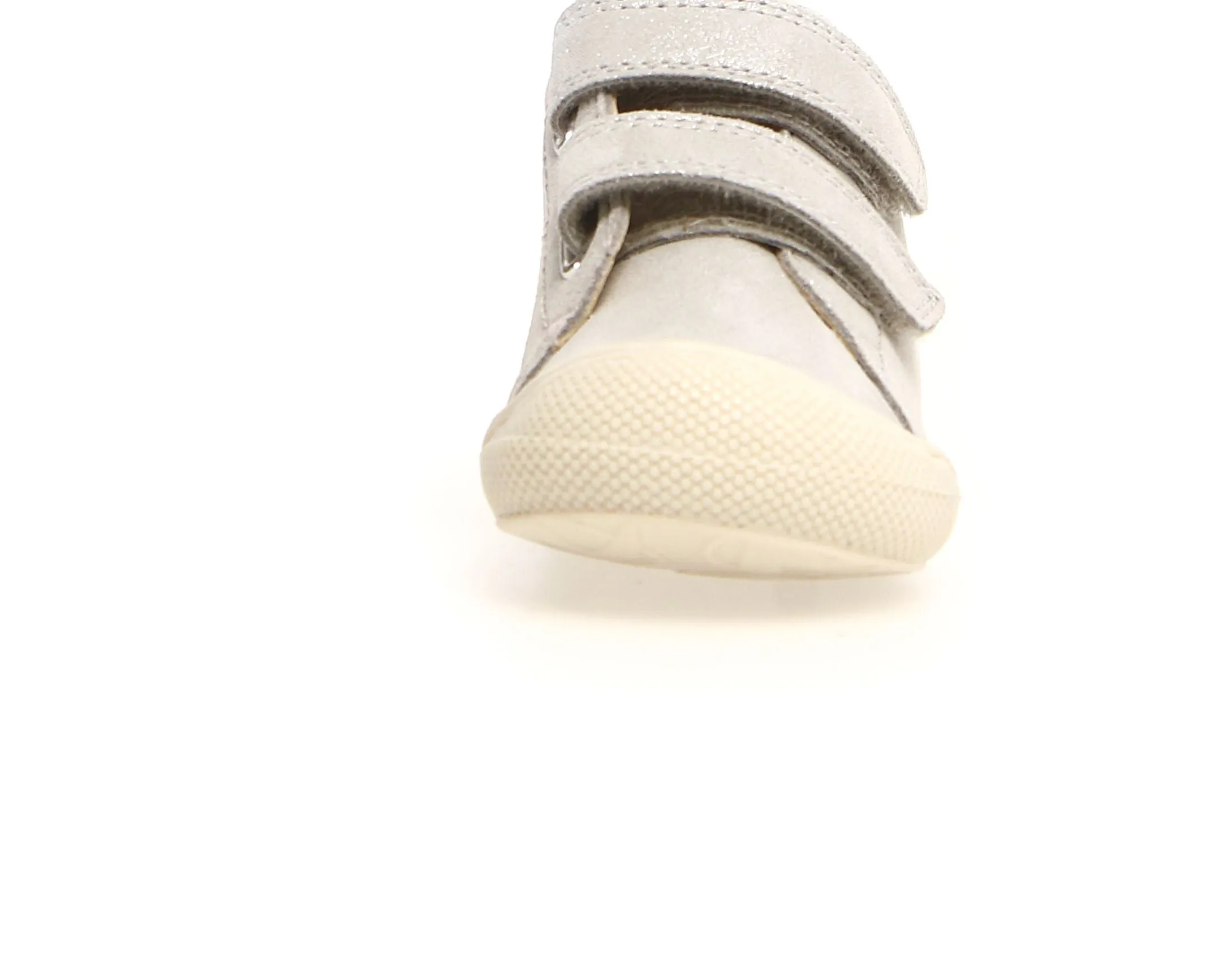 Padded collar Naturino Cocoon VL GIrl's and Boy's  Shoes -Silver