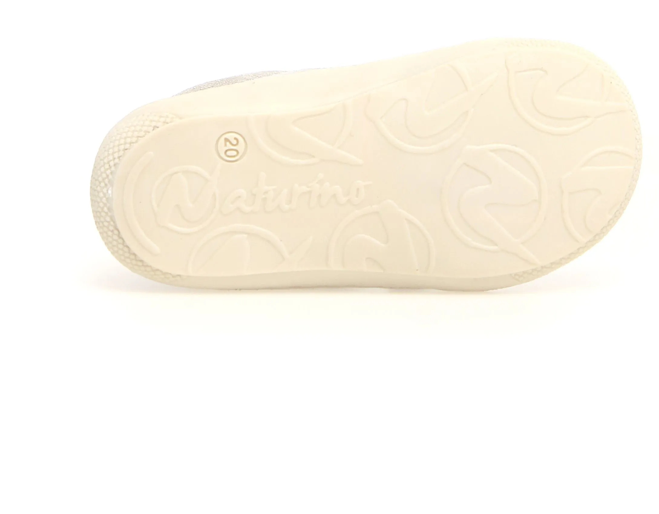 Padded collar Naturino Cocoon VL GIrl's and Boy's  Shoes -Silver