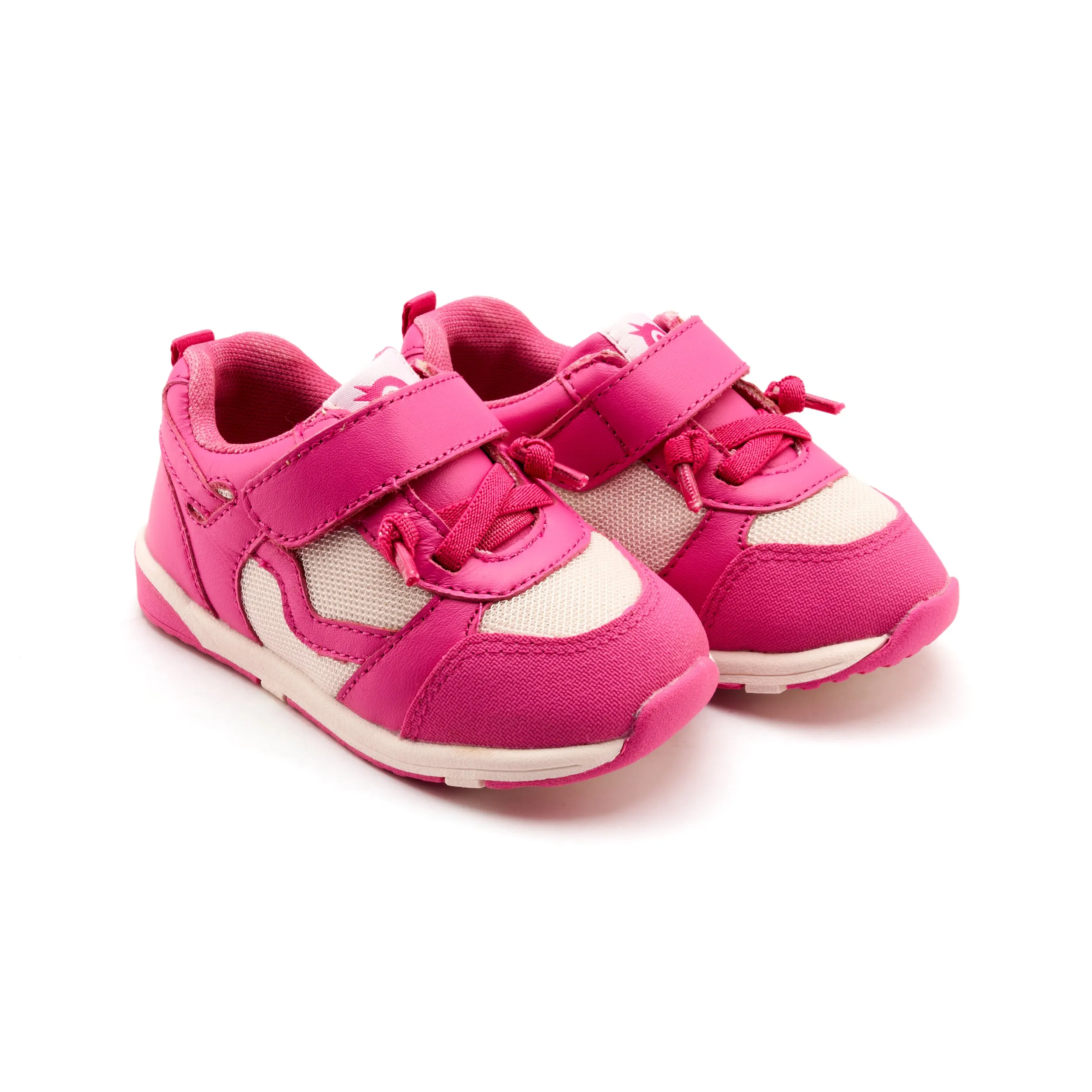 Padded collar Old Soles Girl's Fly Squad Casual Shoes - Candy / Snow