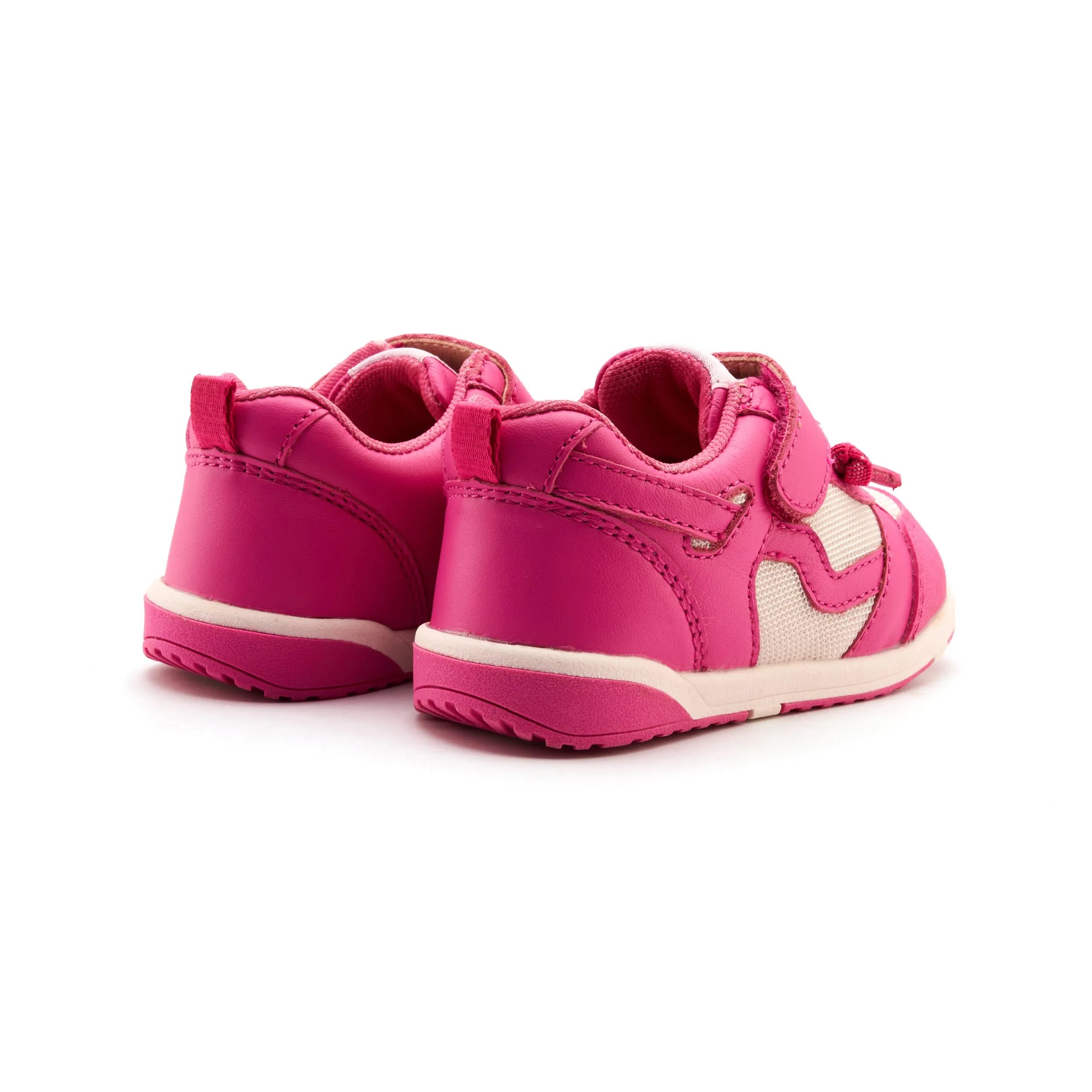 Padded collar Old Soles Girl's Fly Squad Casual Shoes - Candy / Snow