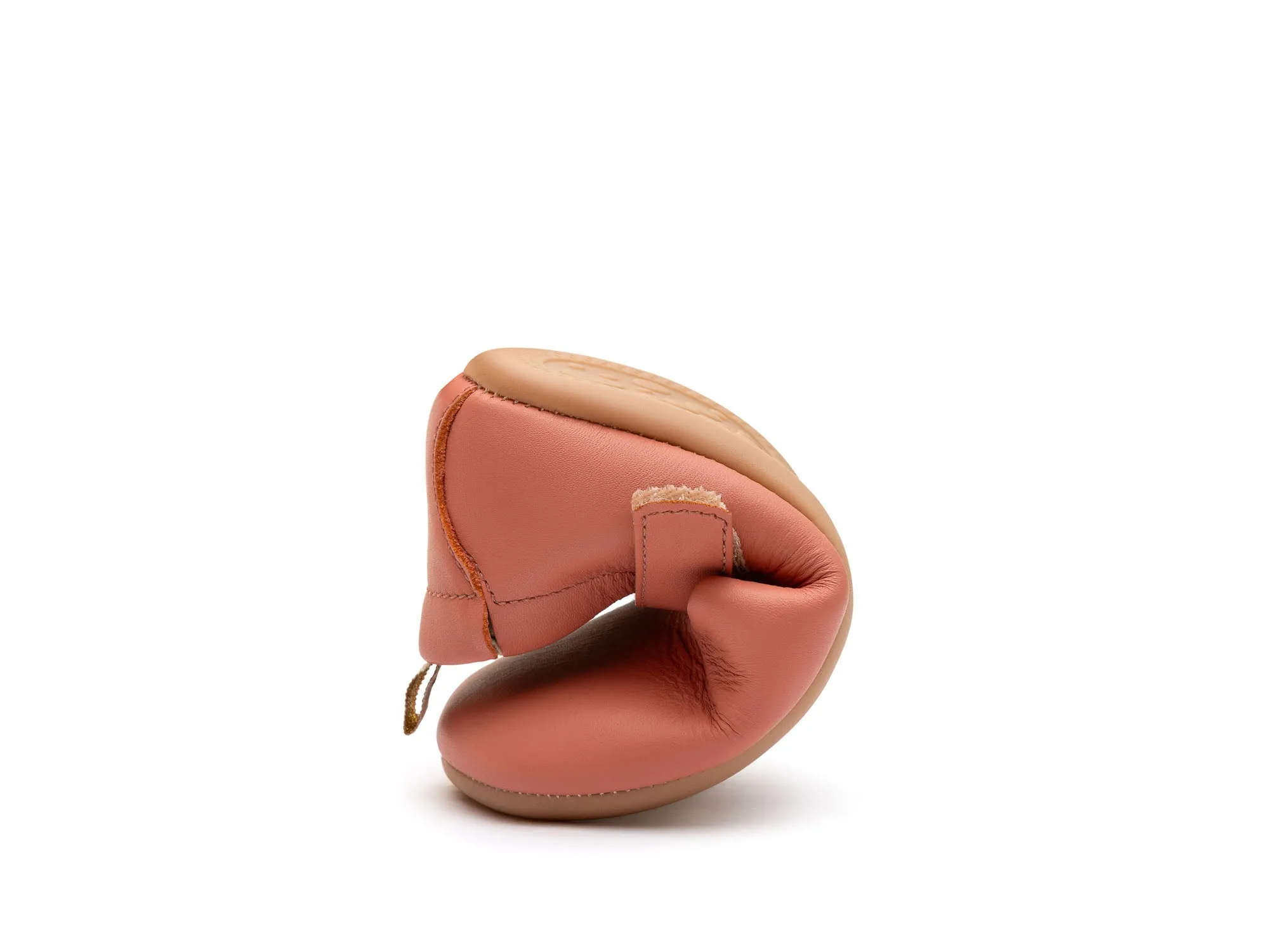 Padded collar Tip Toey Joey Girl's Dolly Mary Jane Shoes - Rosa Seco
