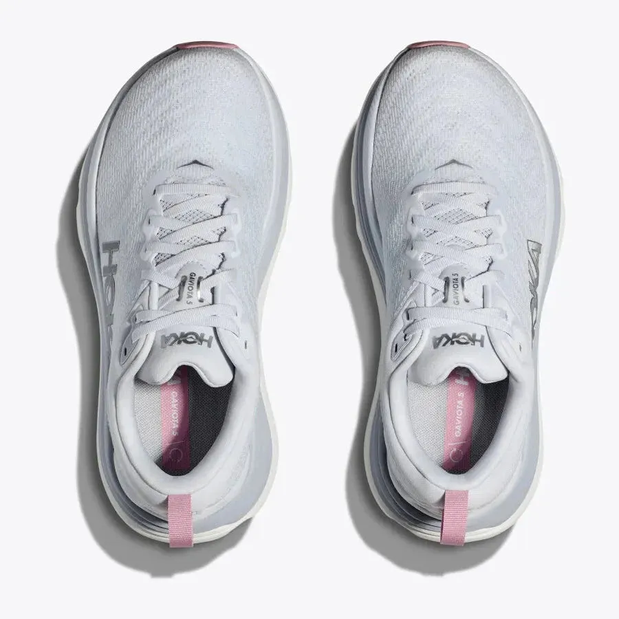 Padded Comfort HOKA ONE ONE GAVIOTA 5 - WIDE - GREY & PINK - 1134270SCP