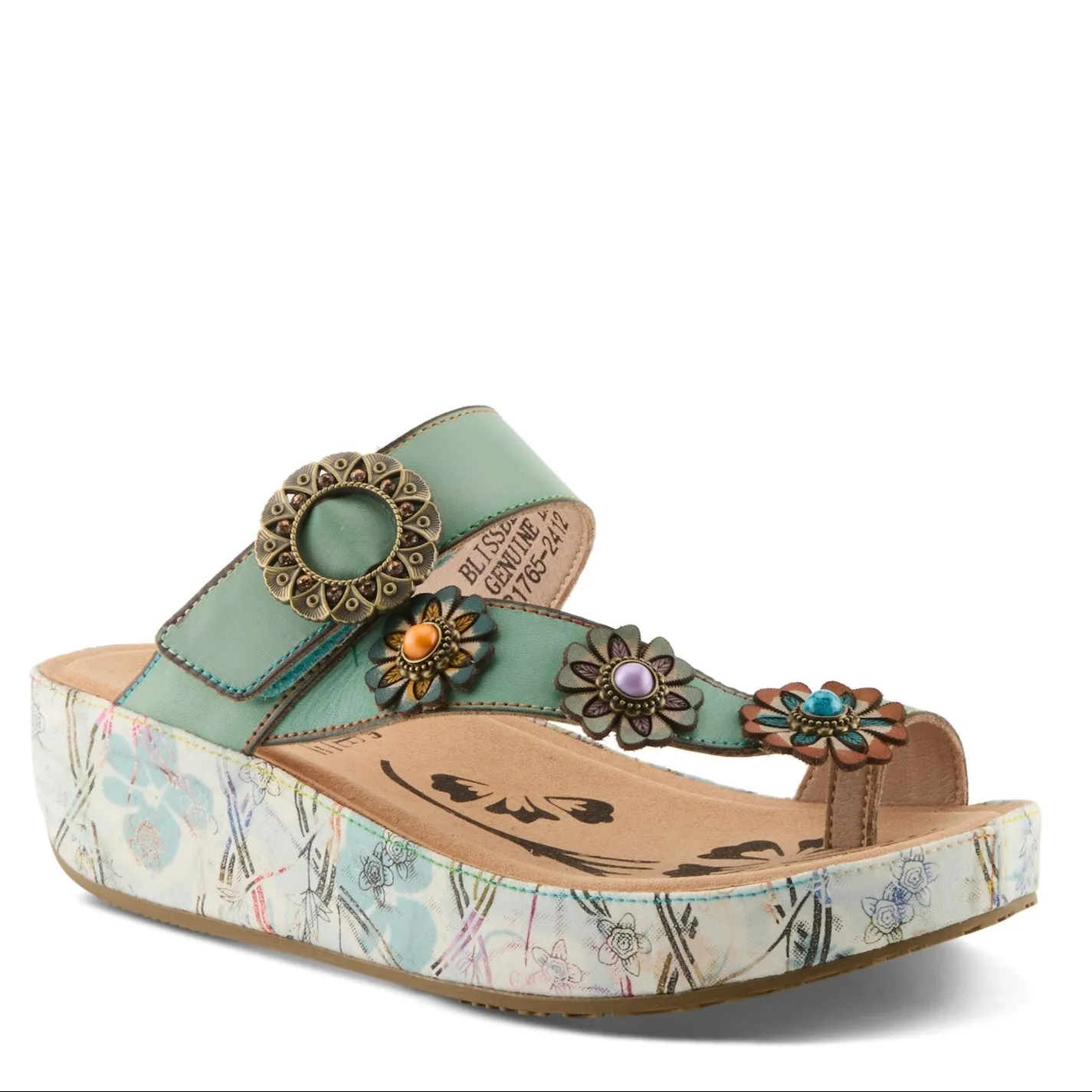 Padded Comfort SPRING FOOTWEAR BLISSBLOOM - MINT GREEN