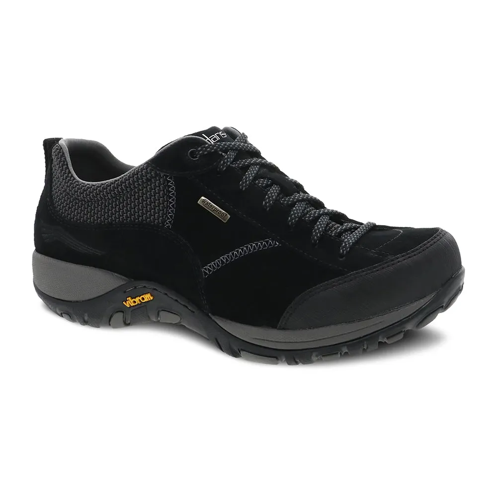 Dansko Paisley Waterproof Wide Womens Shoes Black