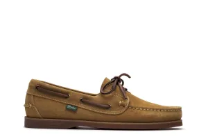 PARABOOT BARTH - Velours fauve Hiking Comfort Comfortable Walk