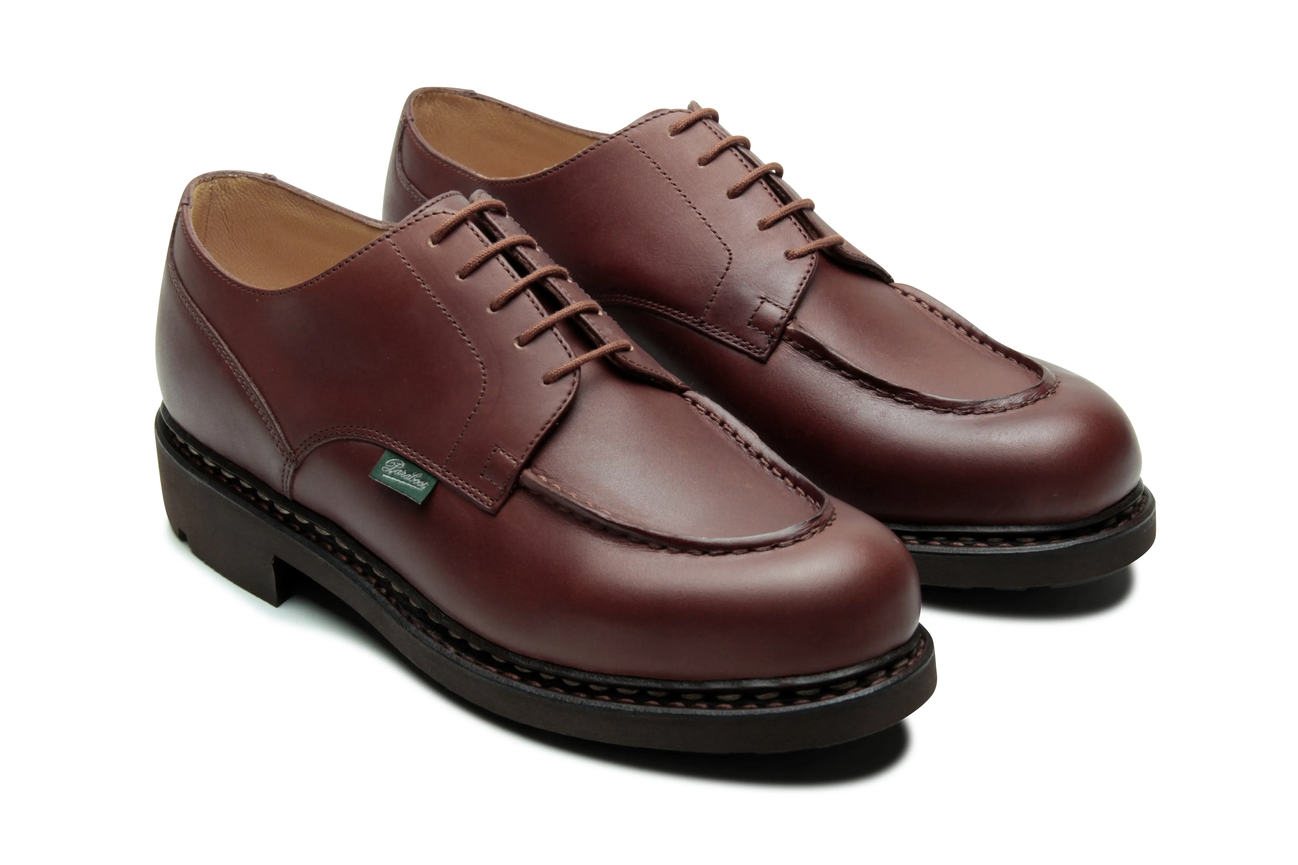 PARABOOT CHAMBORD - Marron Elastic Lacing