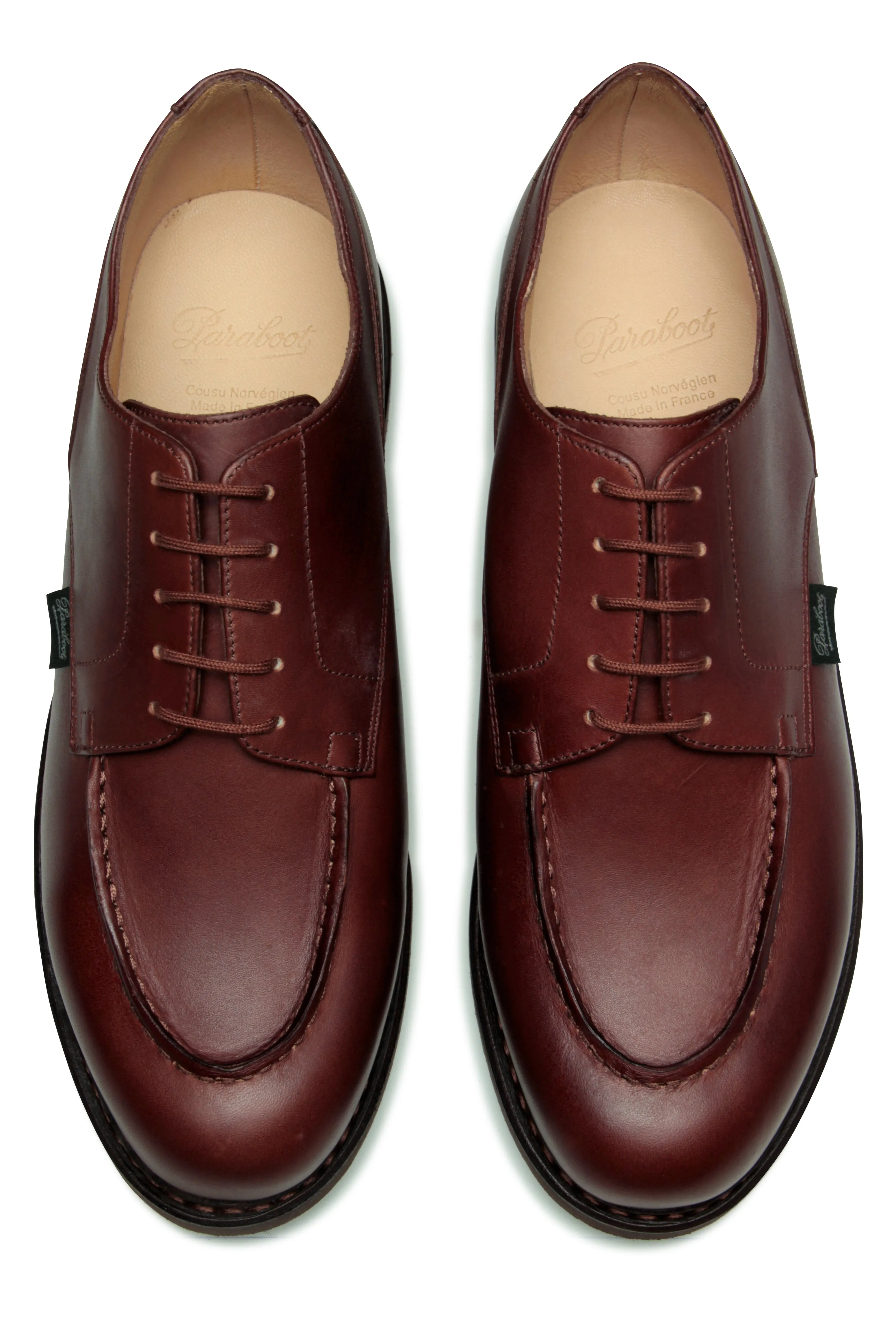 PARABOOT CHAMBORD - Marron Elastic Lacing