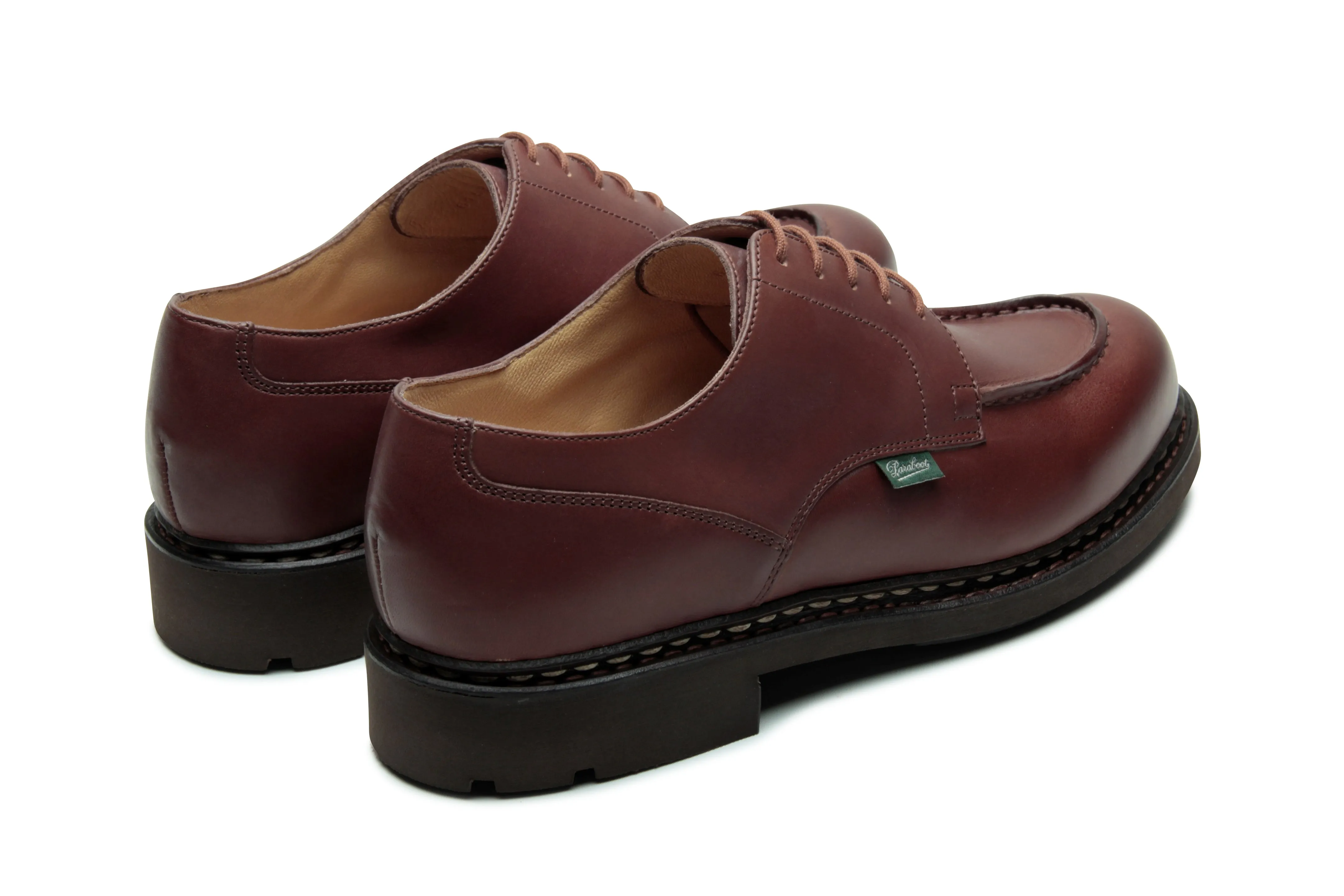 PARABOOT CHAMBORD - Marron Elastic Lacing