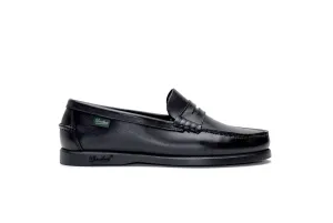 PARABOOT CORAUX - Lisse Noir Elastic Cuff