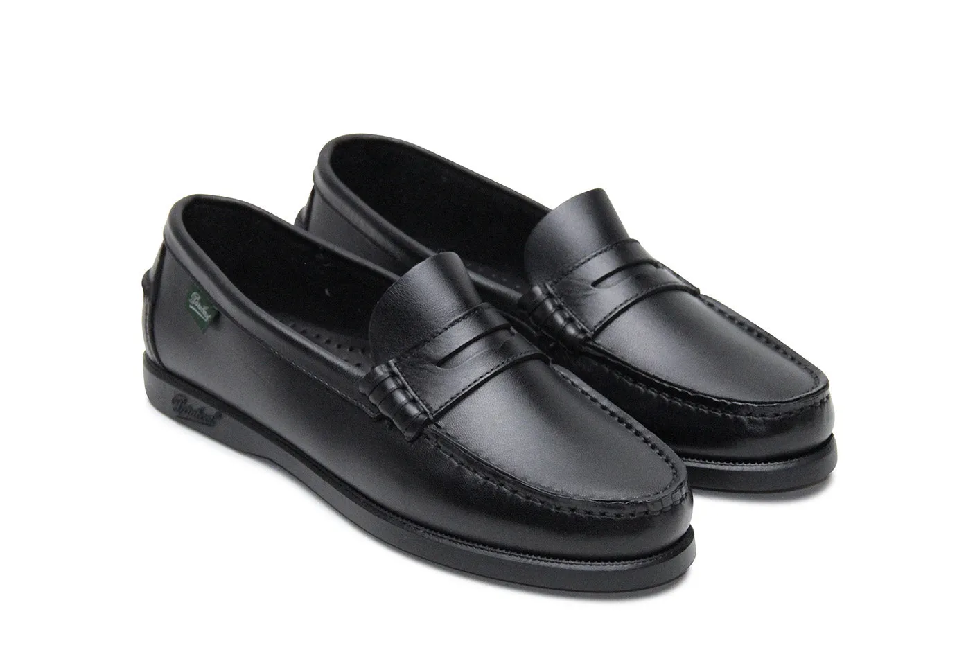 PARABOOT CORAUX - Lisse Noir Classic And Durable