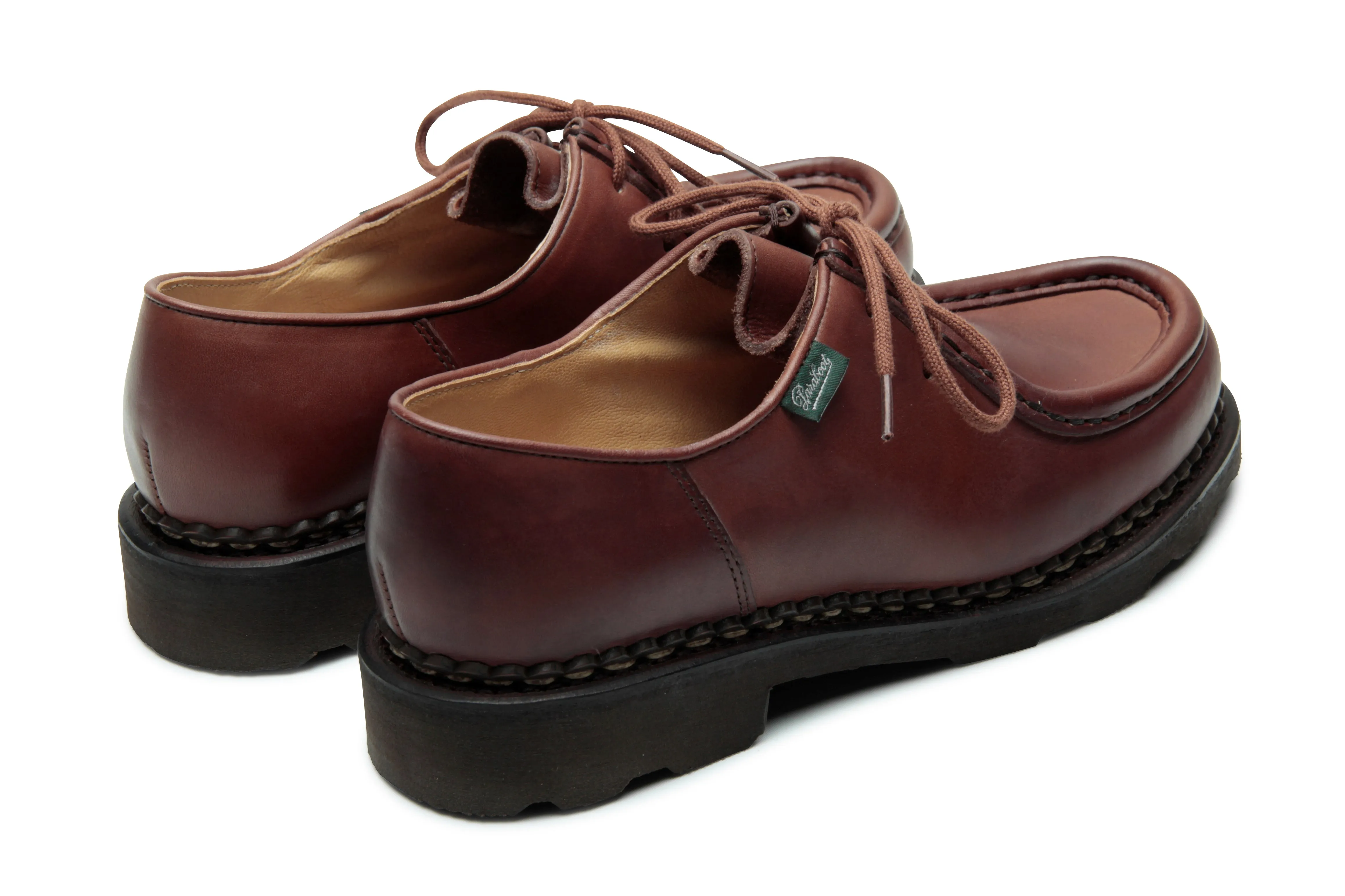 PARABOOT MICHAEL - Griff Marron Elastic Lacing