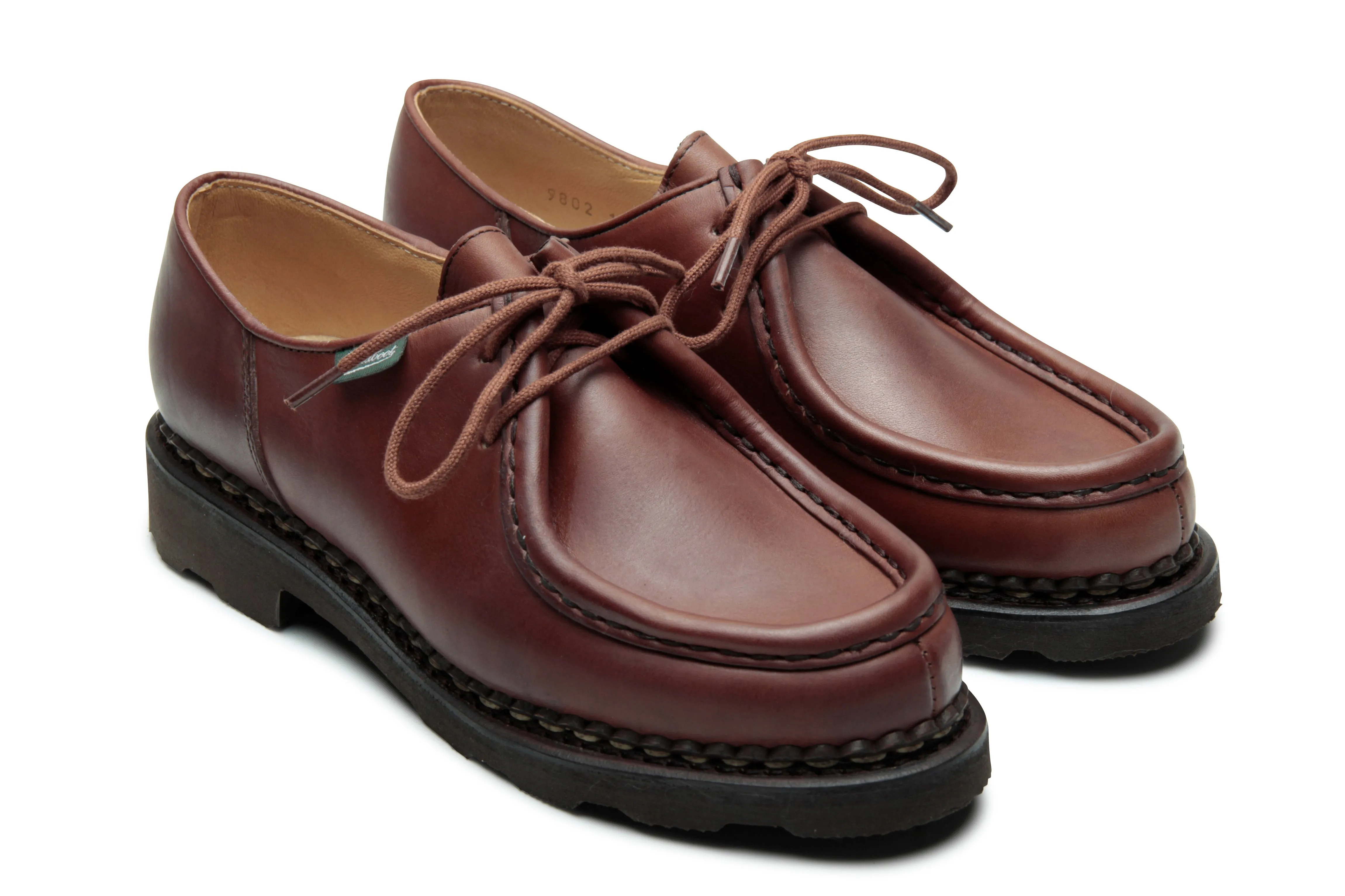 PARABOOT MICHAEL - Griff Marron Elastic Lacing
