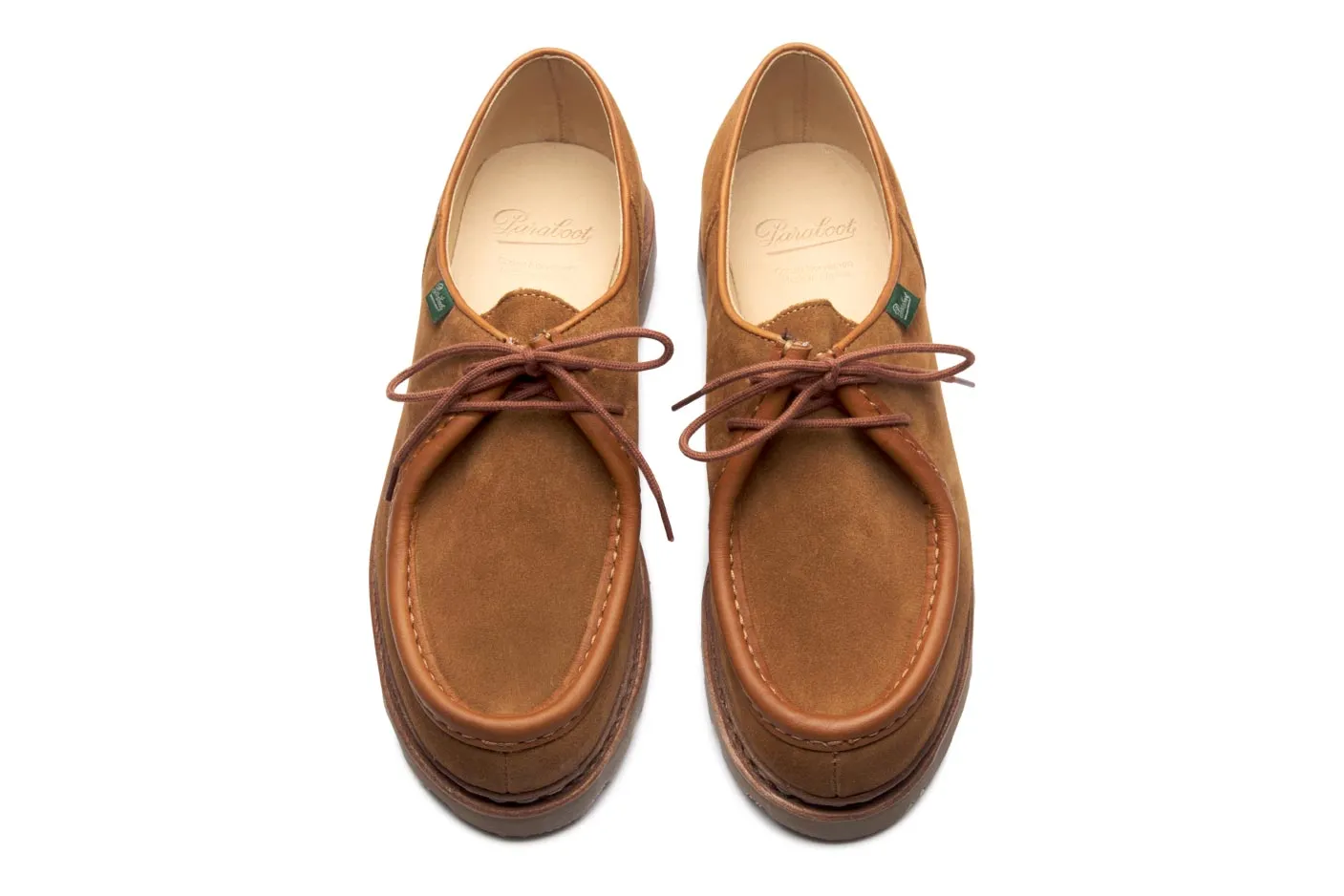 PARABOOT MICHAEL - Velours Whisky Mesh